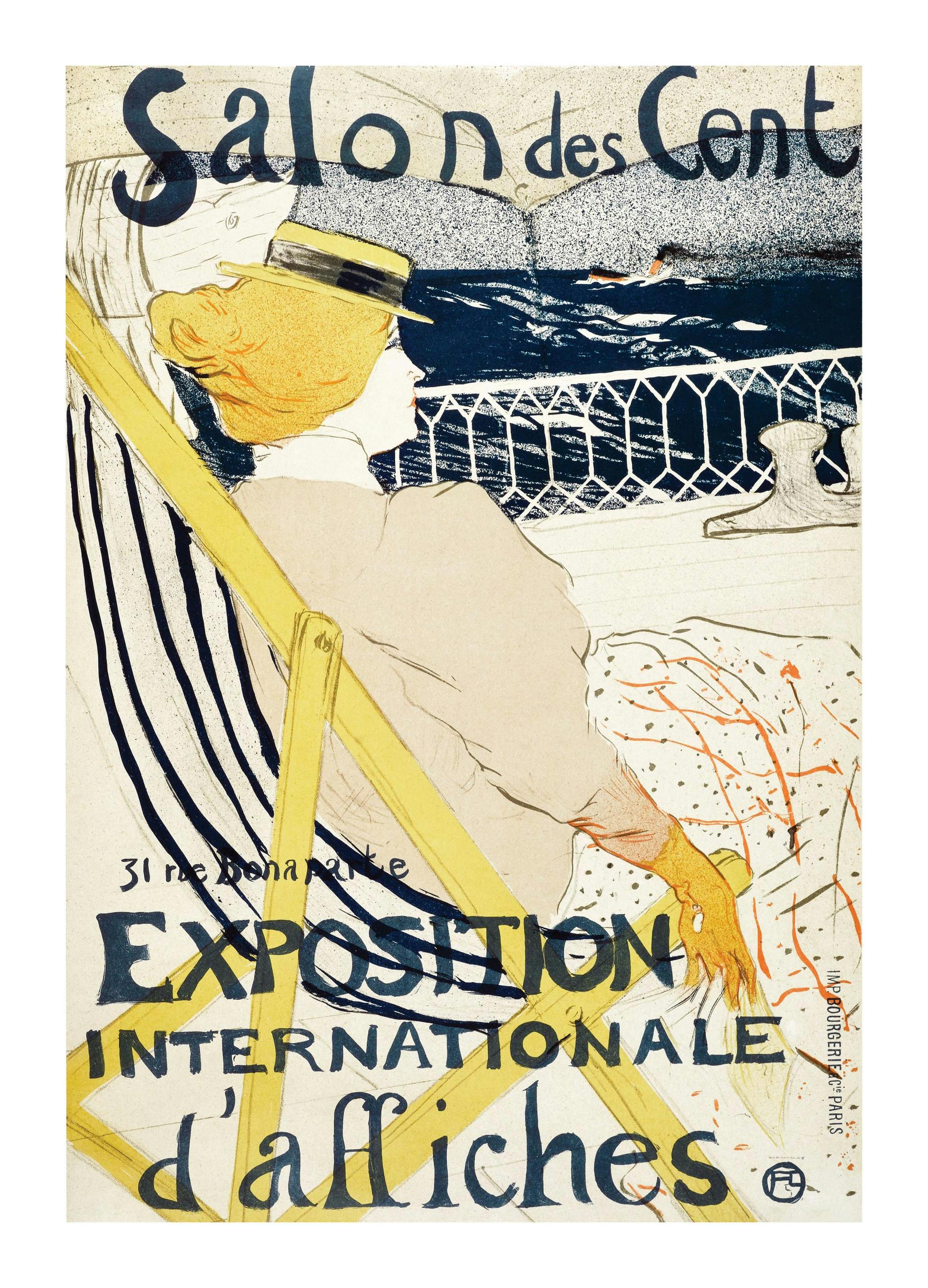 Toulouse-Lautrec - Salon des Cent Poster (50x70 cm) - Poster Store