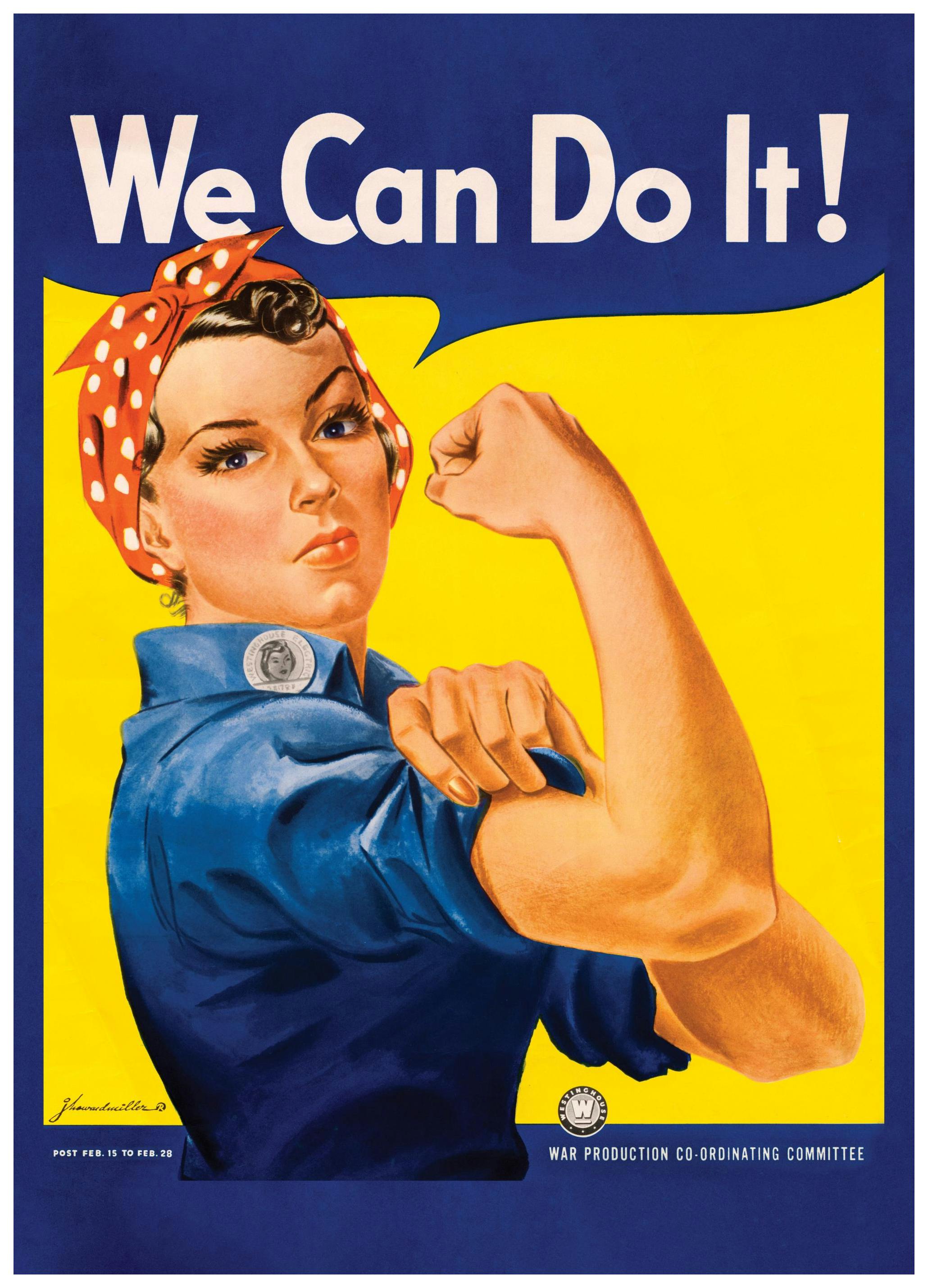We Can Do It Poster (50x70 cm) - Poster Store