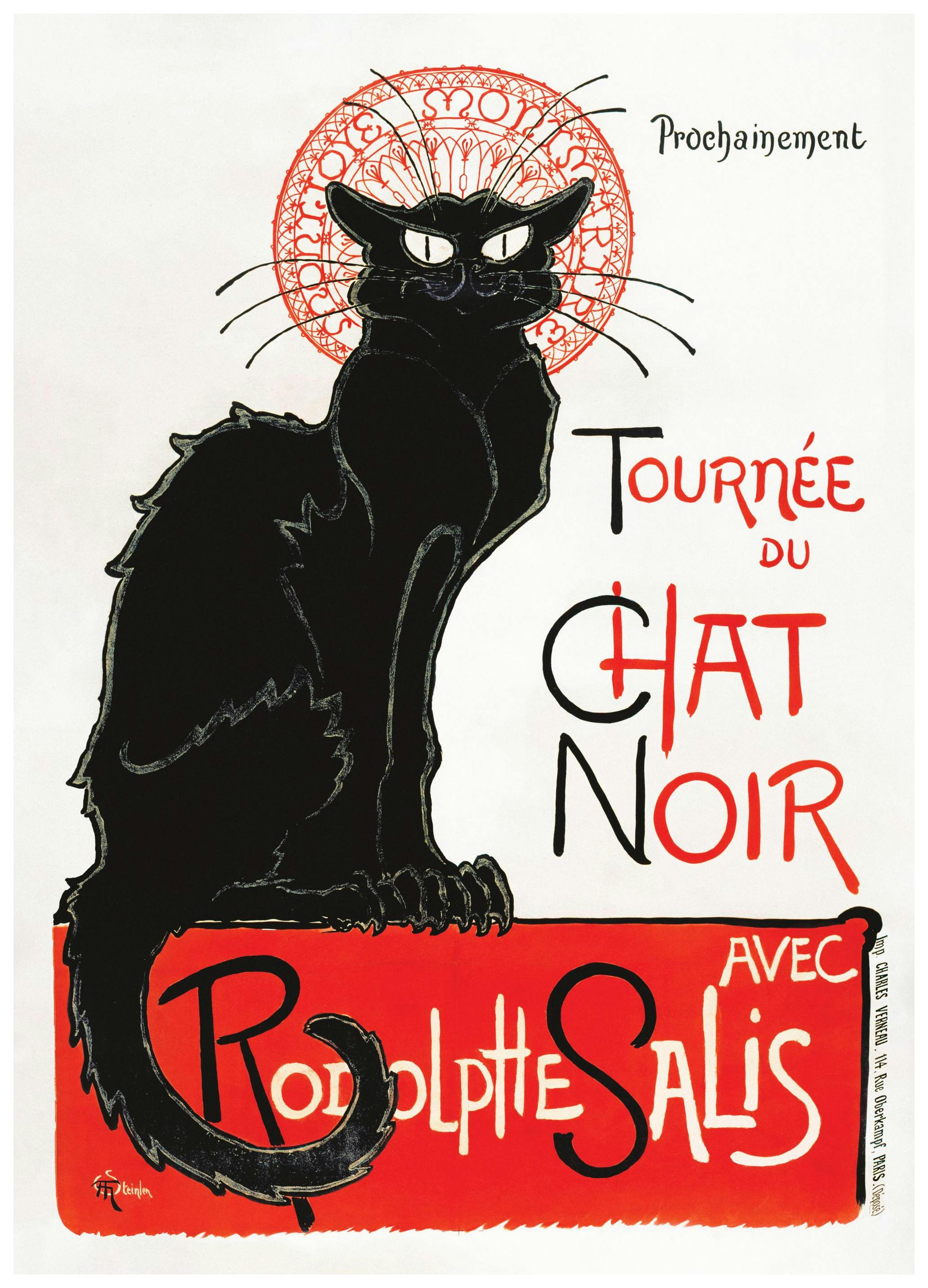 Chat Noir Poster (50x70 cm) - Poster Store