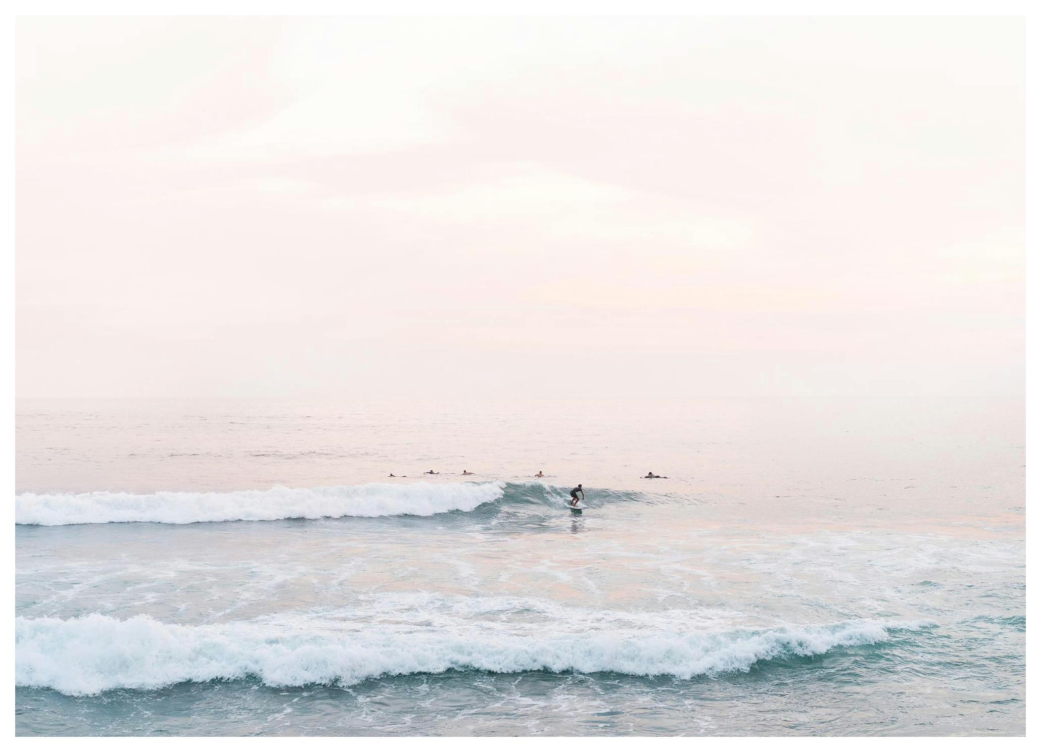 Sonnenuntergang Surfen Poster (30x40 cm) - Poster Store