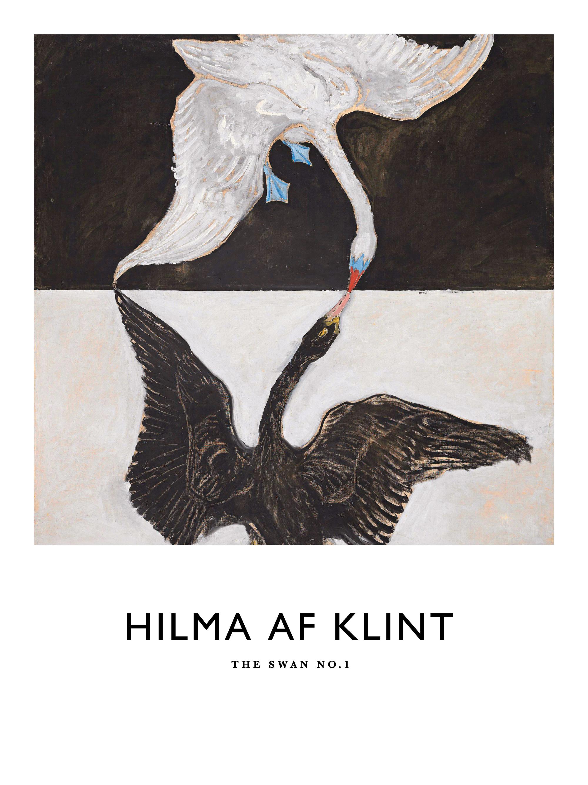Poster - The Swan, No.1 by Hilma af Klint