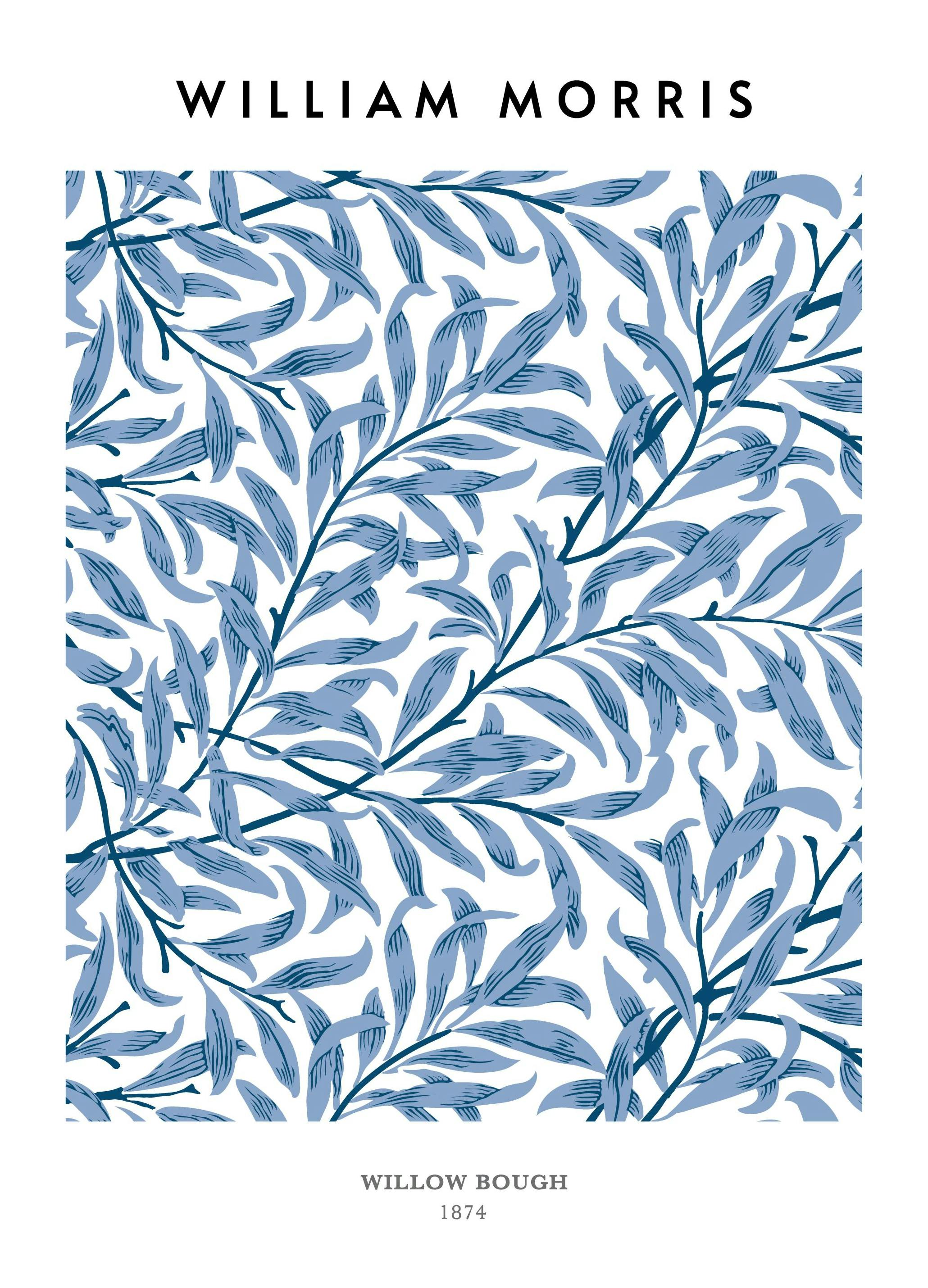William Morris - Willow Bough No2 Poster (21x30 cm) - Poster Store