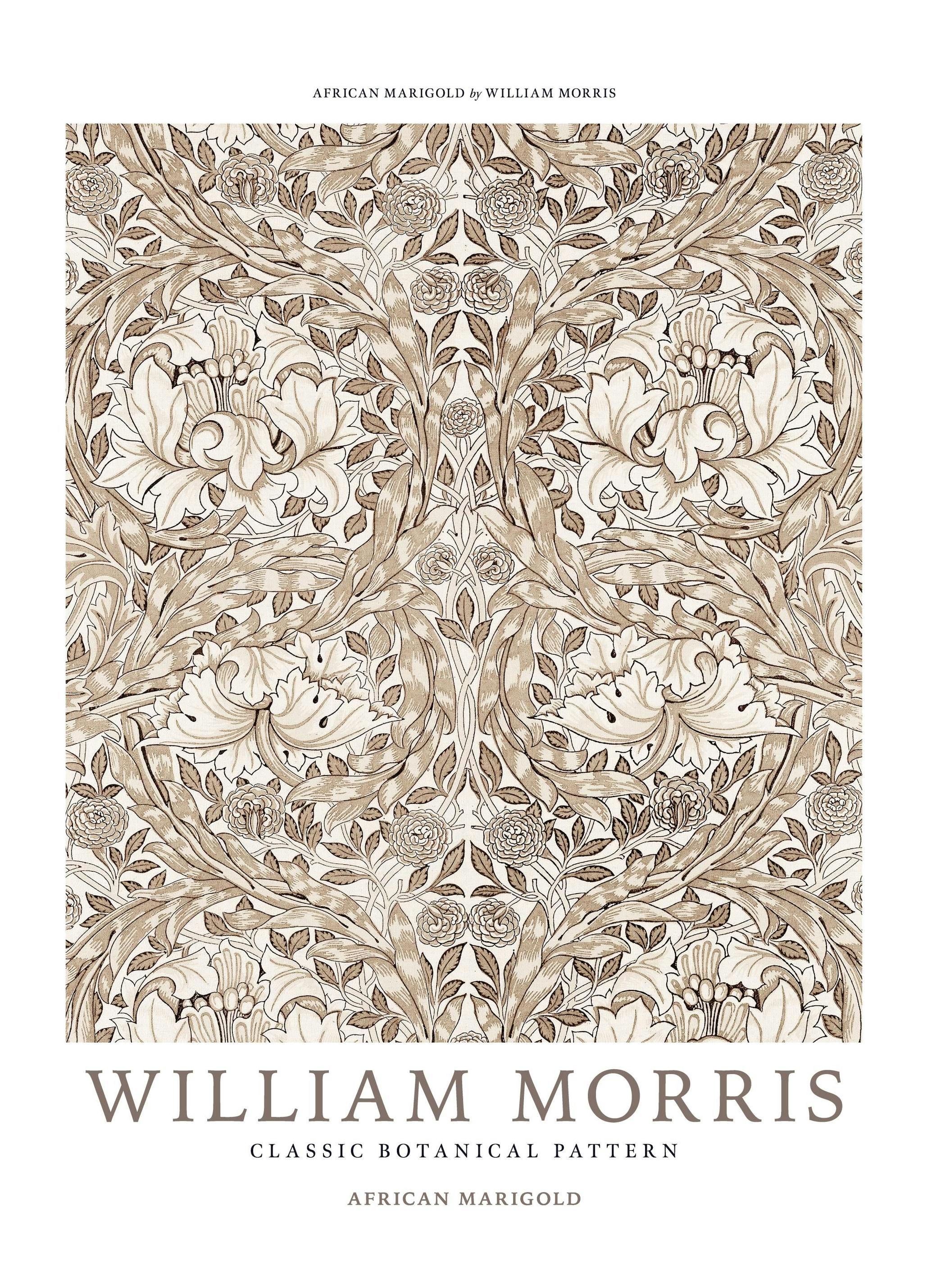 William Morris - African Marigold Poster (50x70 cm) - Poster Store