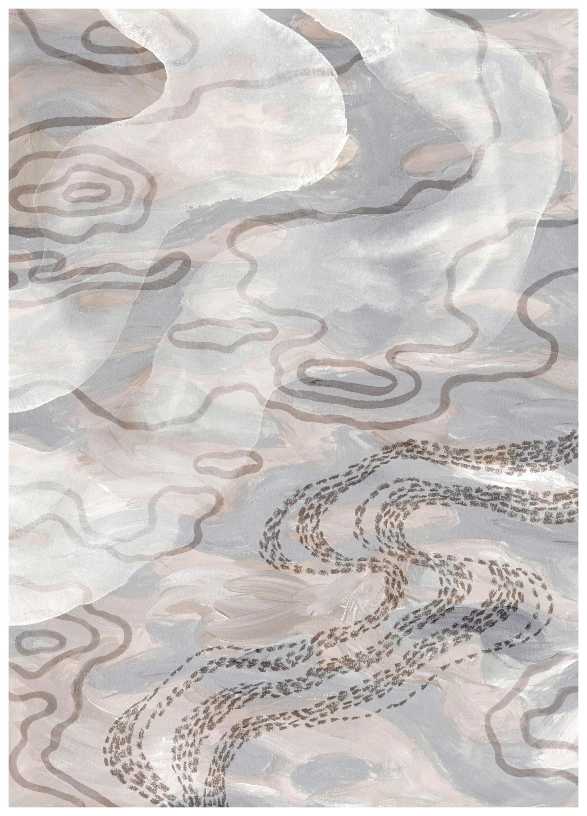 Beige Pattern No1 Poster (50x70 cm) - Poster Store