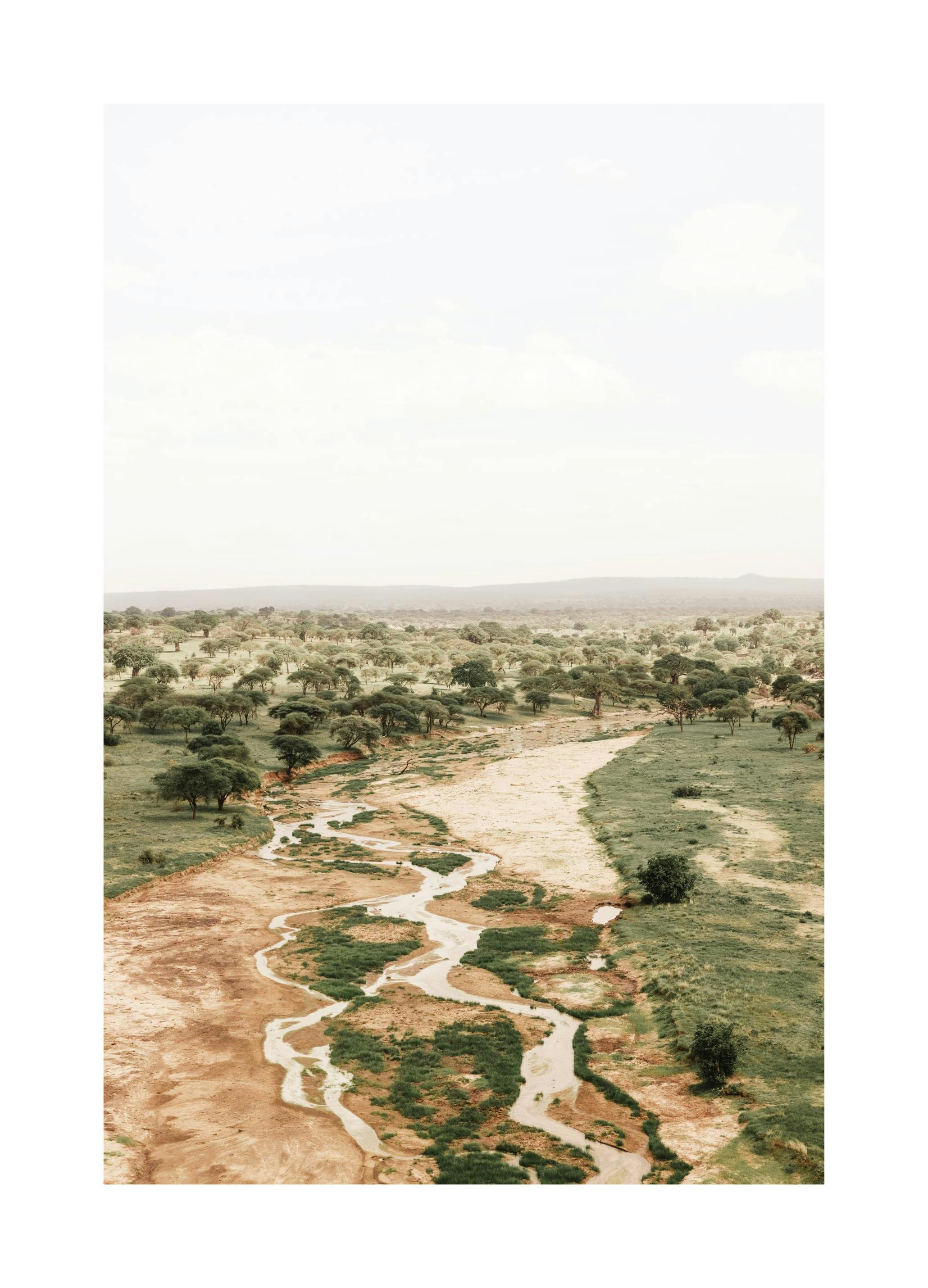 Untouched River Poster (50x70 cm) - Poster Store