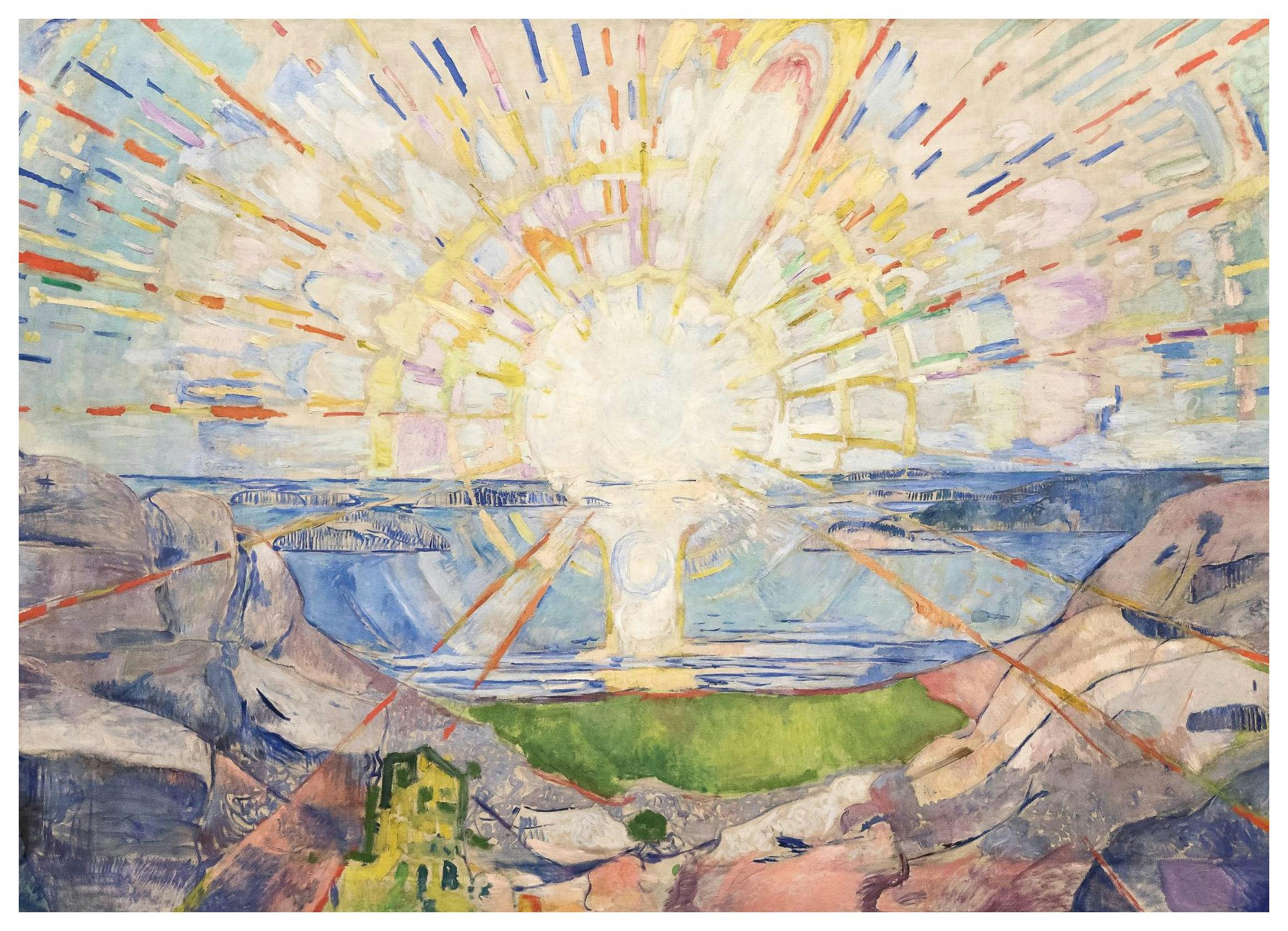 Edvard Munch - Solenintro Poster (50x70 cm) - Poster Store