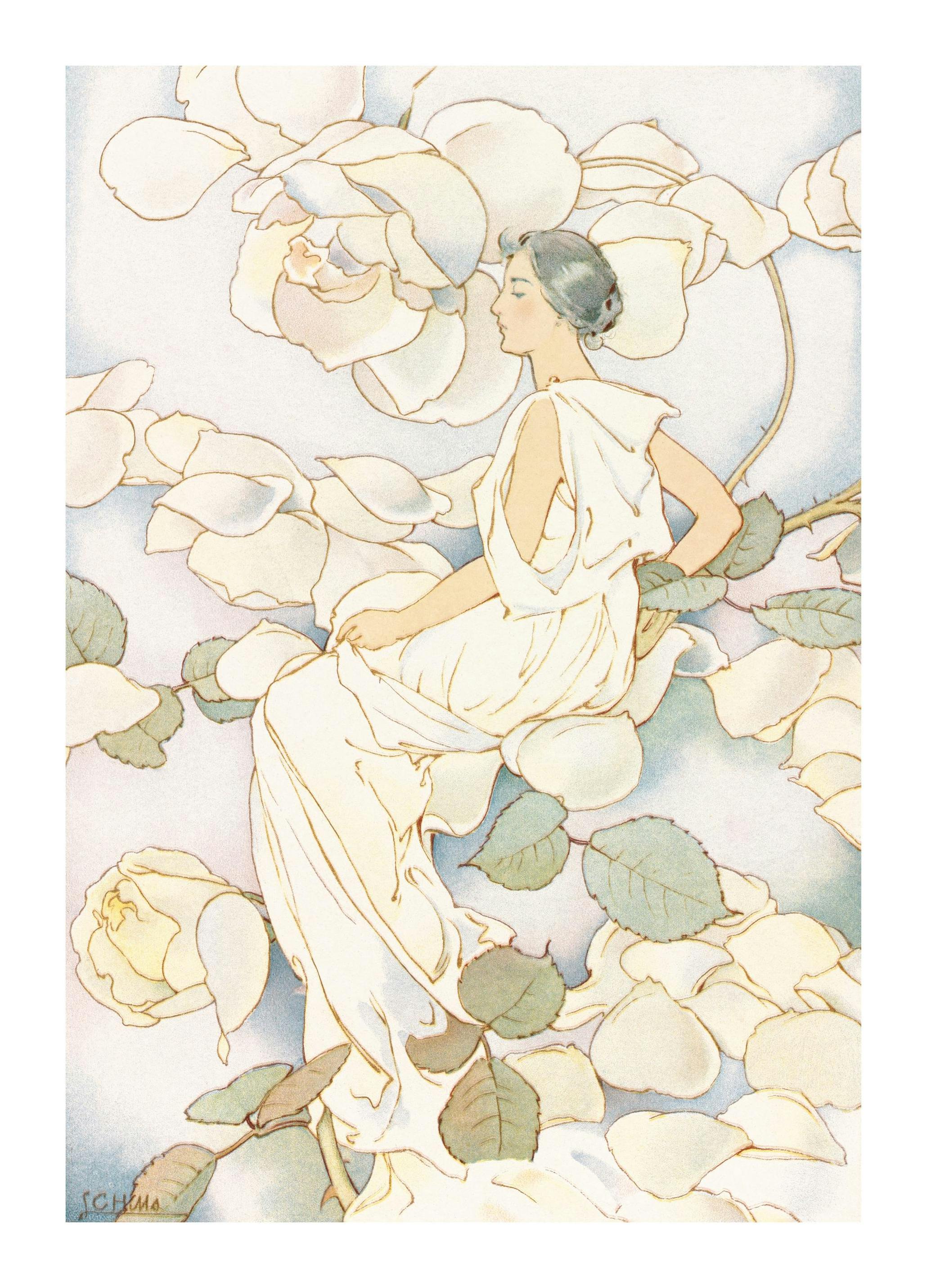 Laura Coombs Hills - Bloemenfee Poster (50x70 cm) - Poster Store
