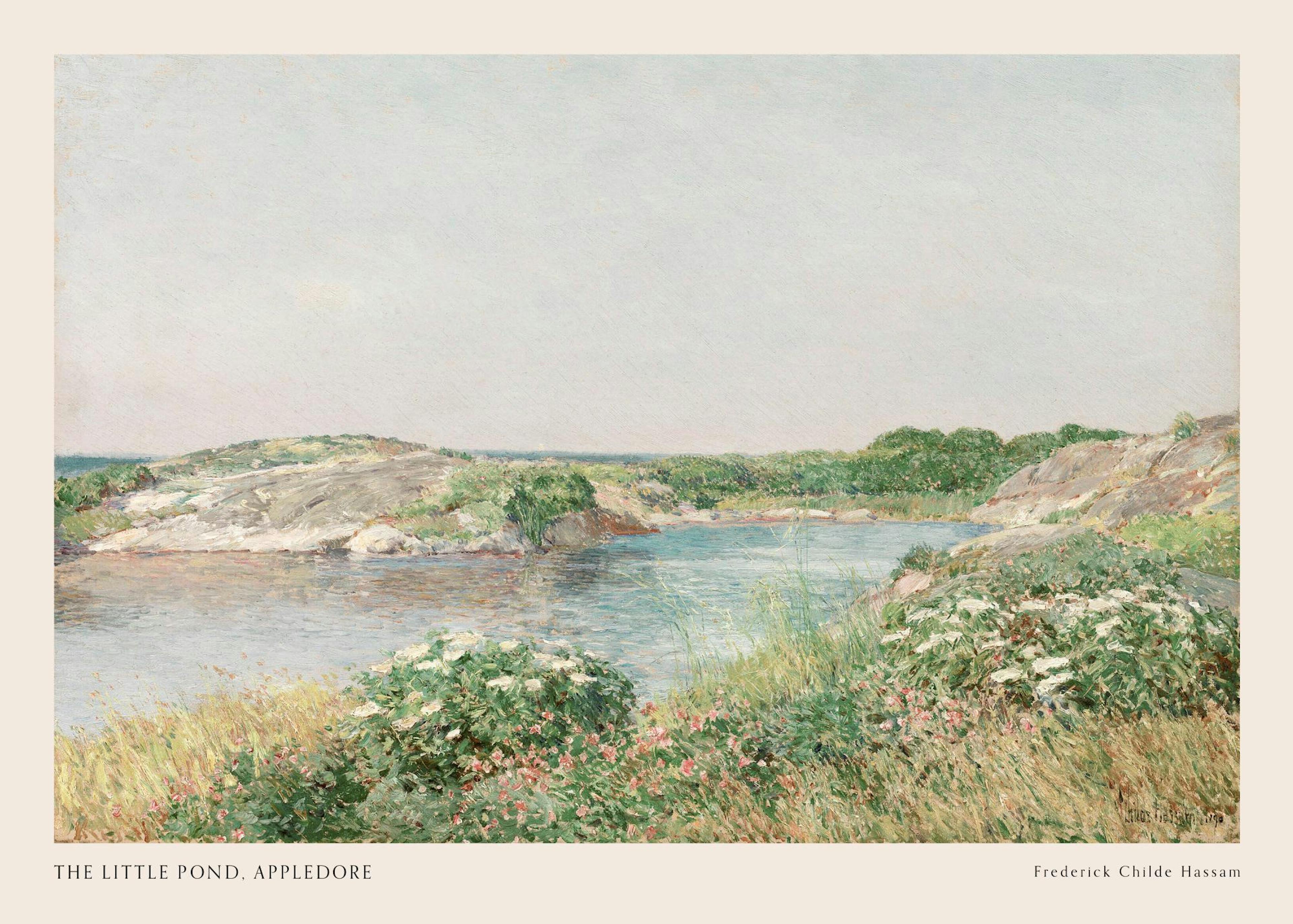 Frederick Childe Hassam - The Little Pond, Appledore Poster 0