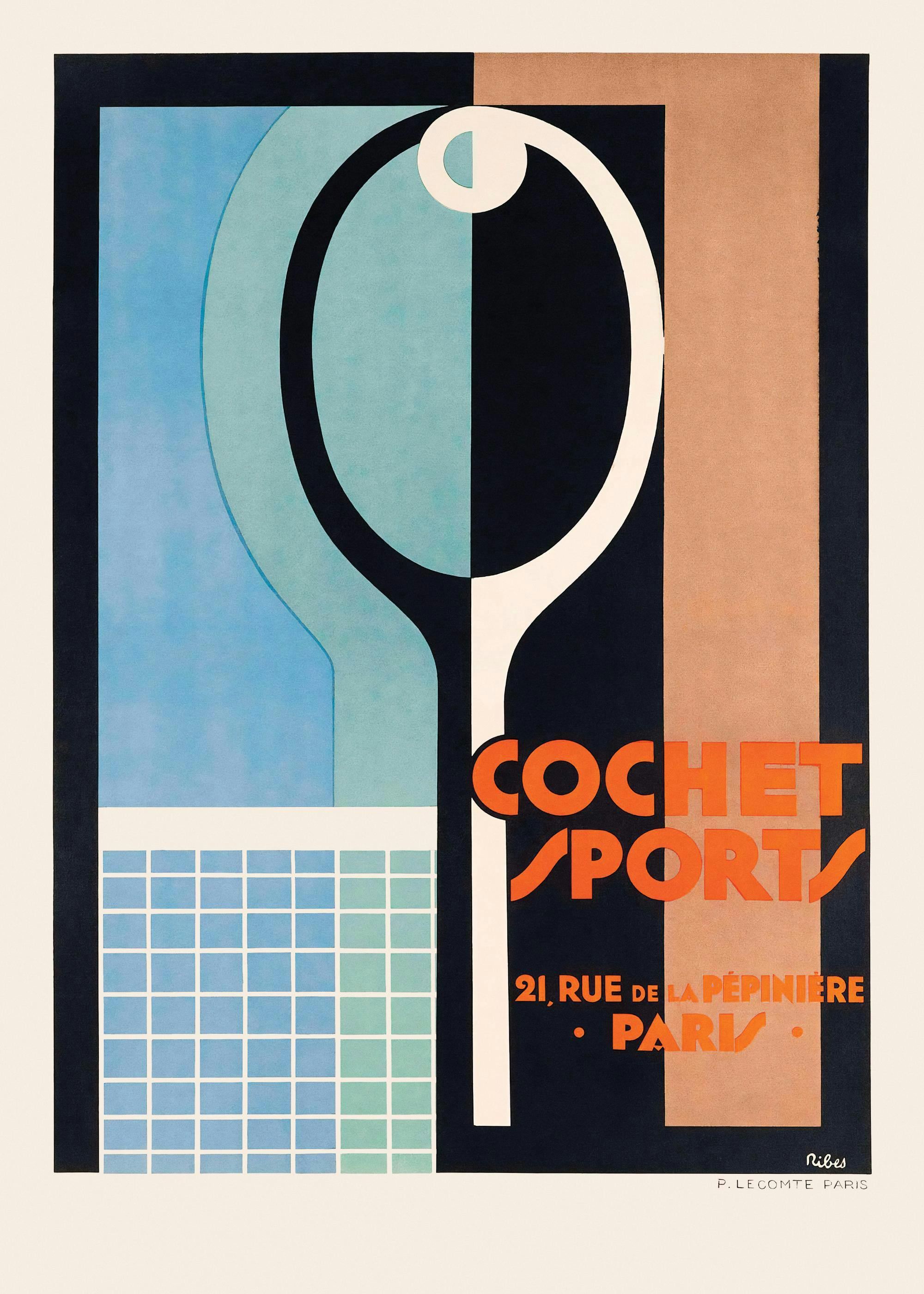 Tenis Vintage Póster 0