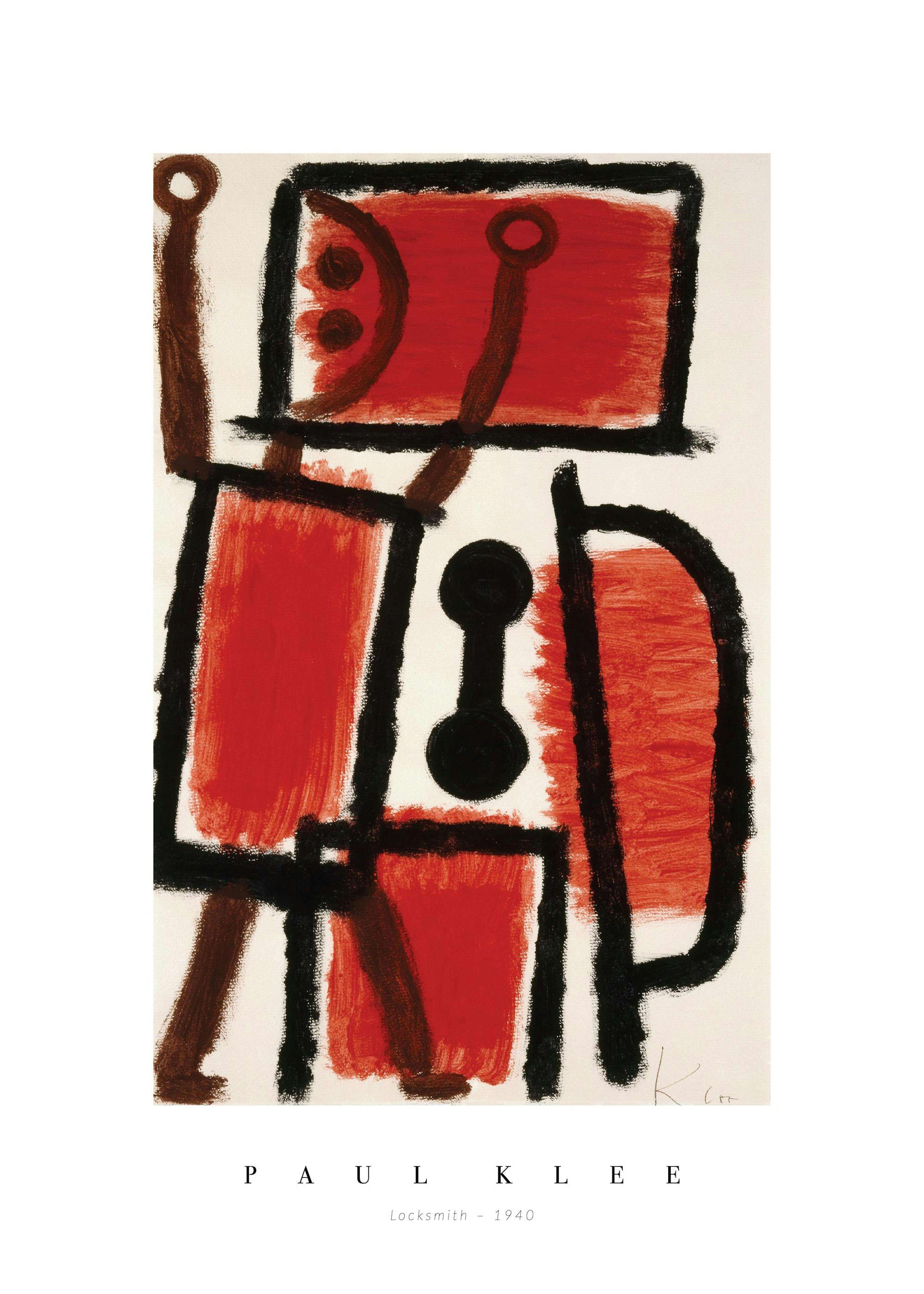 Paul Klee - Lukkoseppä Juliste 0