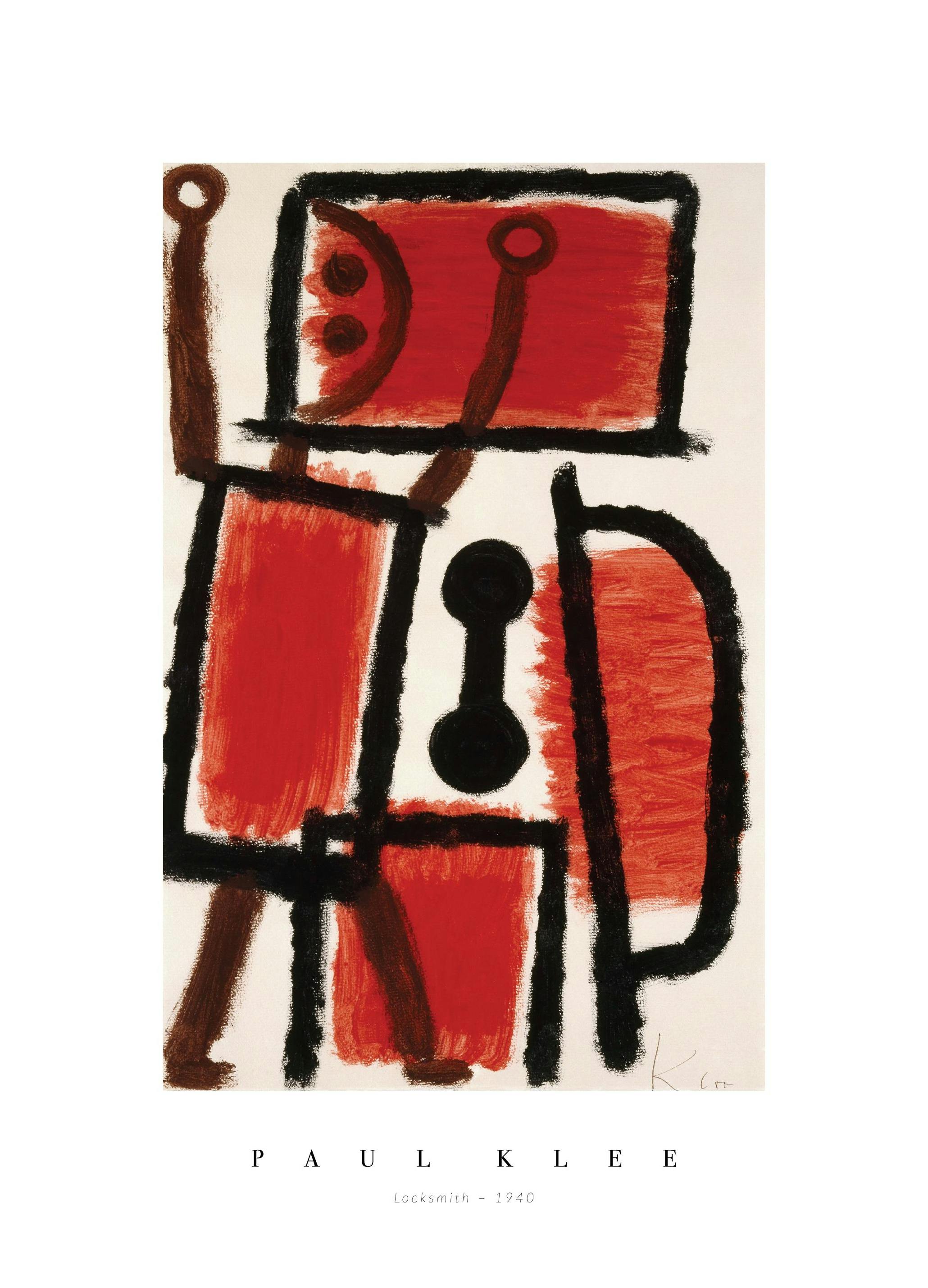 Paul Klee - Locksmith Plakat (50x70 cm) - Poster Store