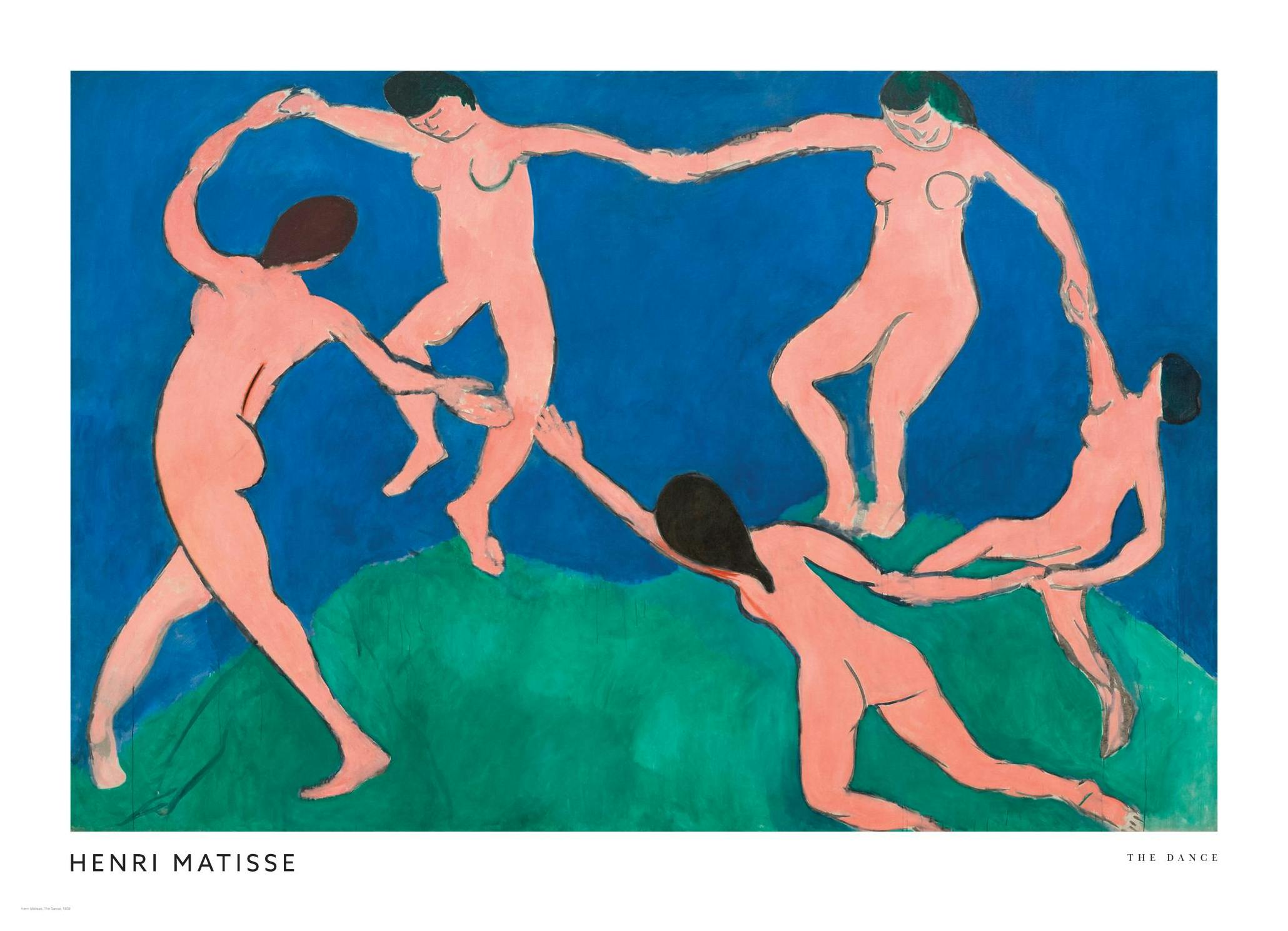 Matisse - La Danza Poster (30x40 cm) - Poster Store