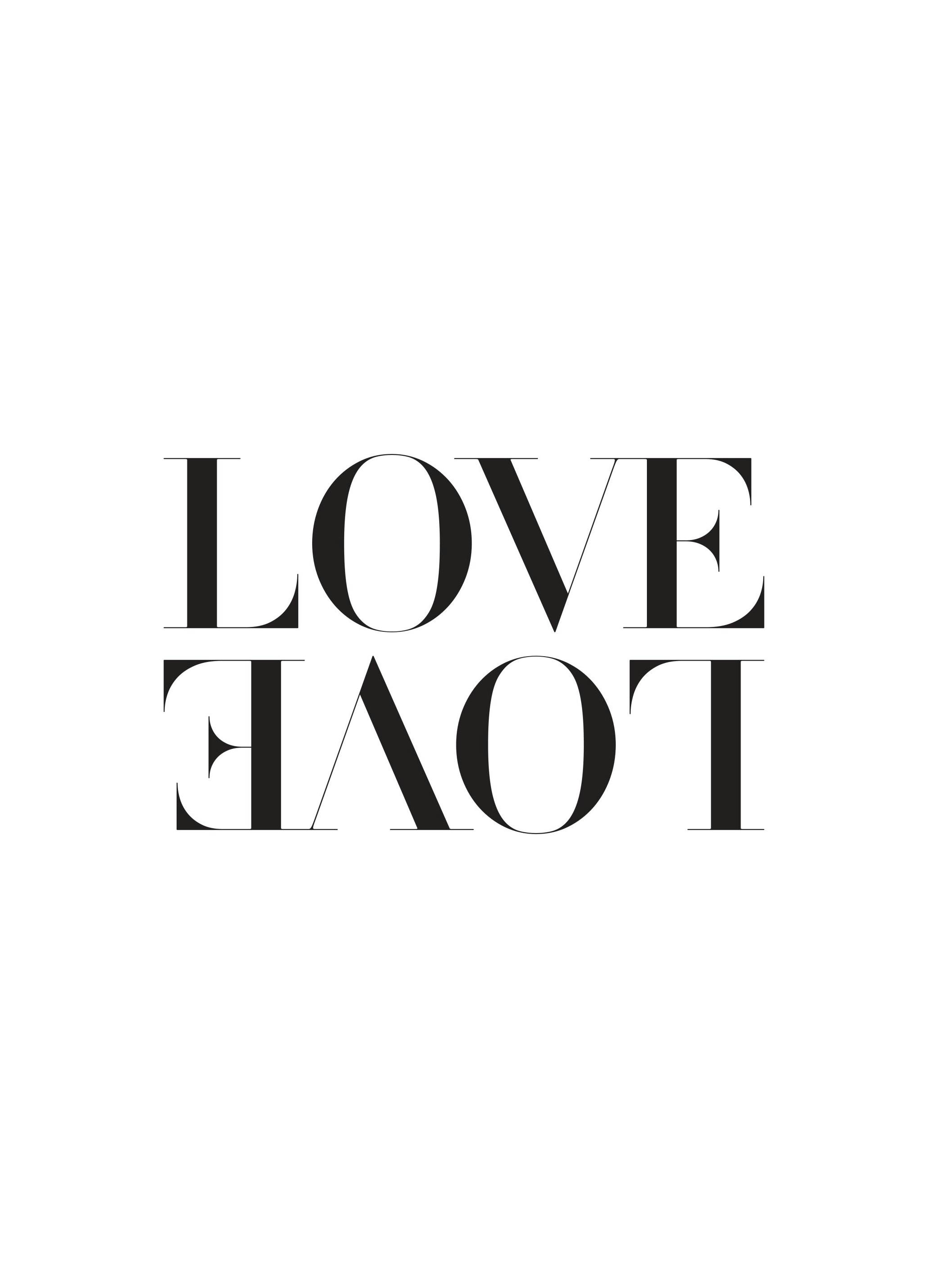 Double Love Poster (21x30 cm) - Poster Store