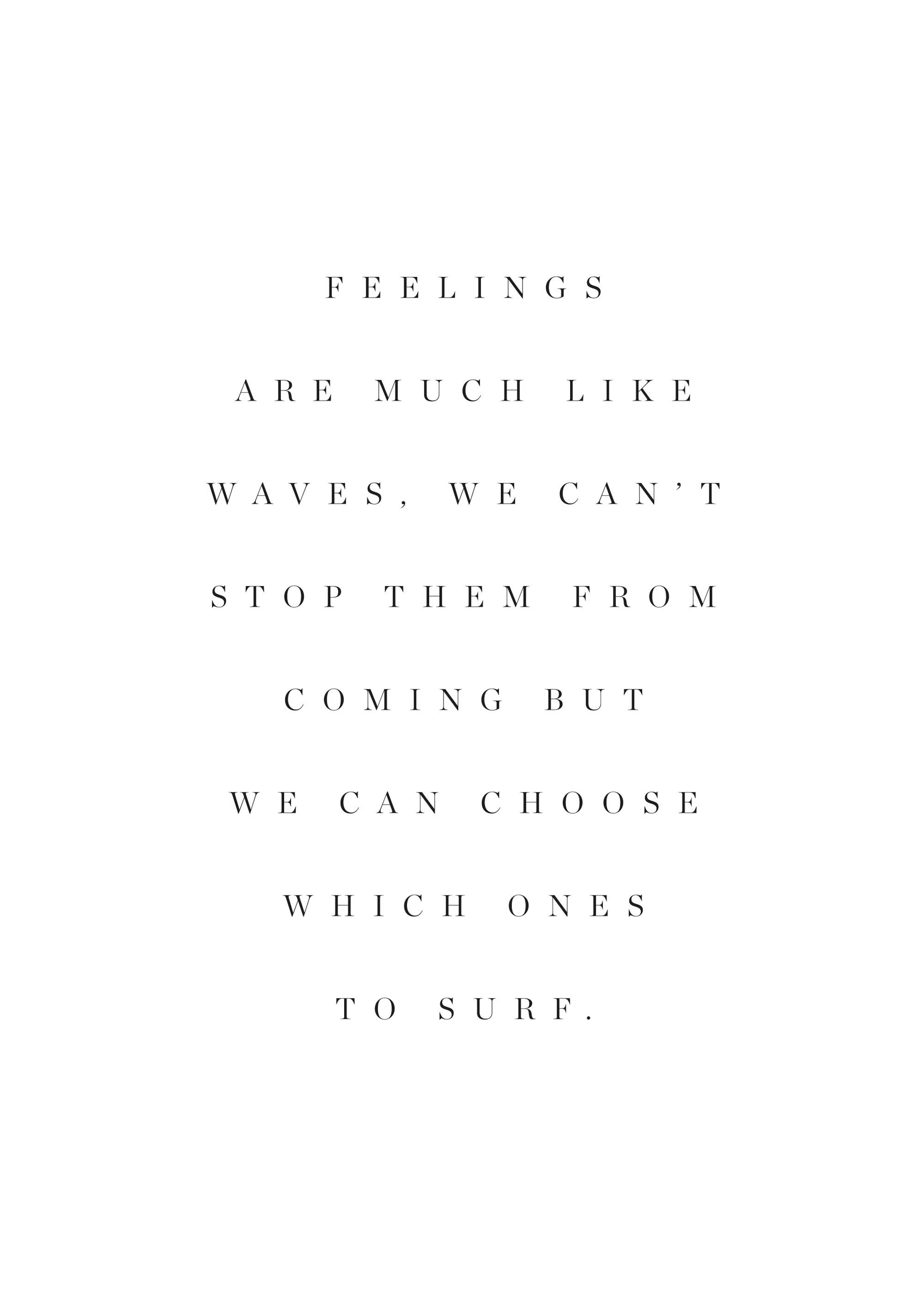 Feelings. Affiche 0
