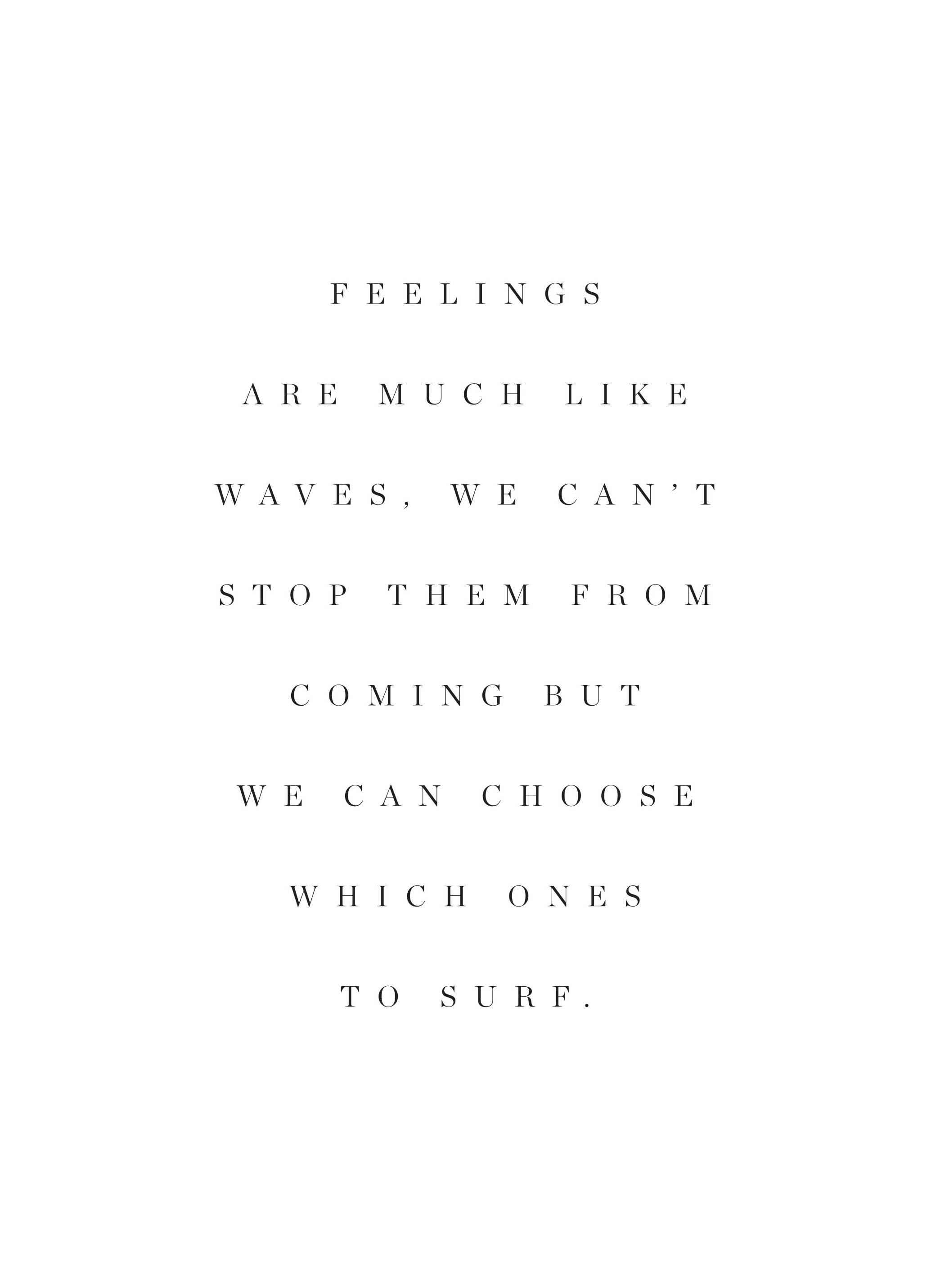 Feelings Poster (21x30 cm) - Poster Store