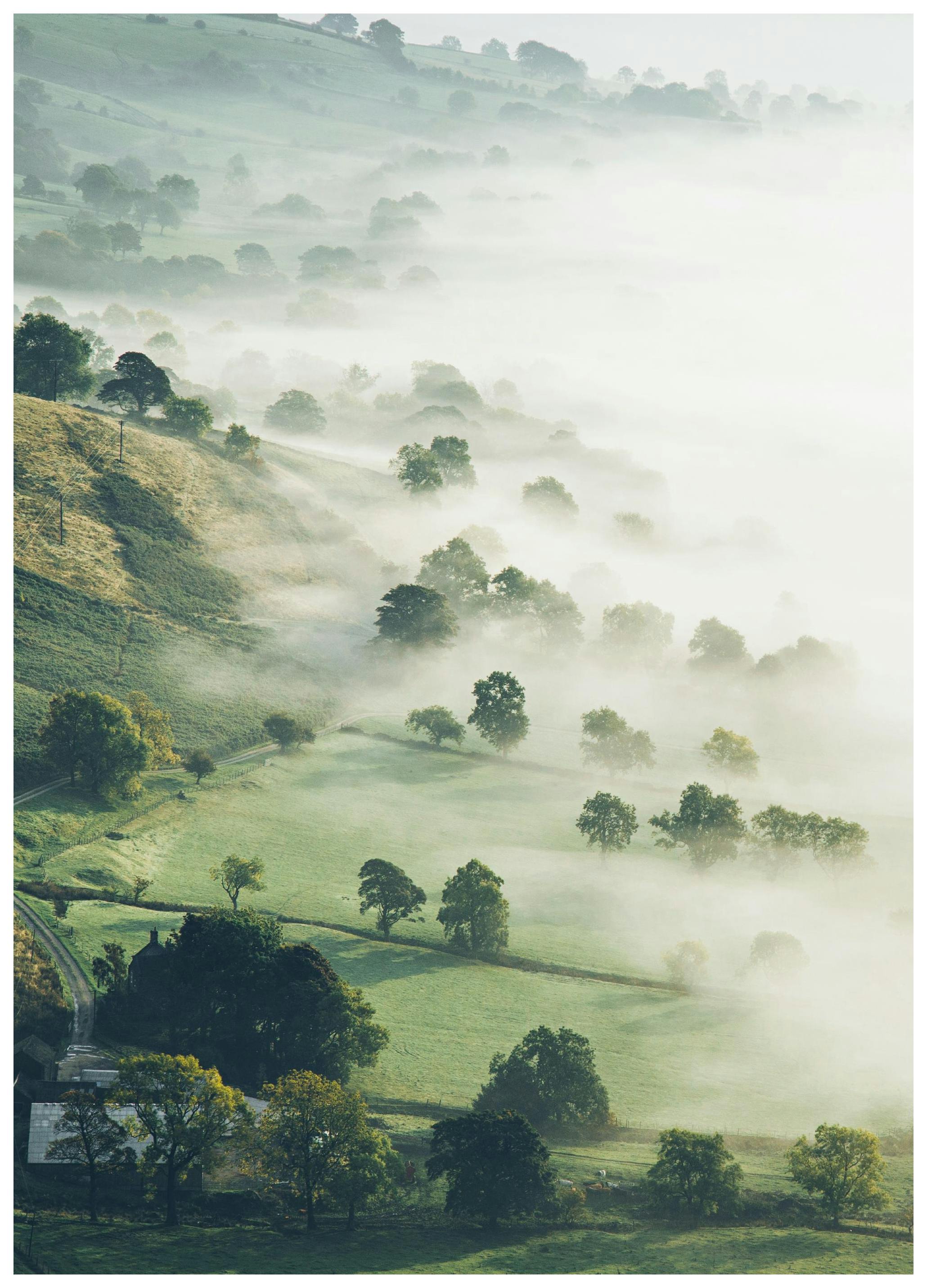 Over the Hill. Poster (21x30 cm) - Poster Store