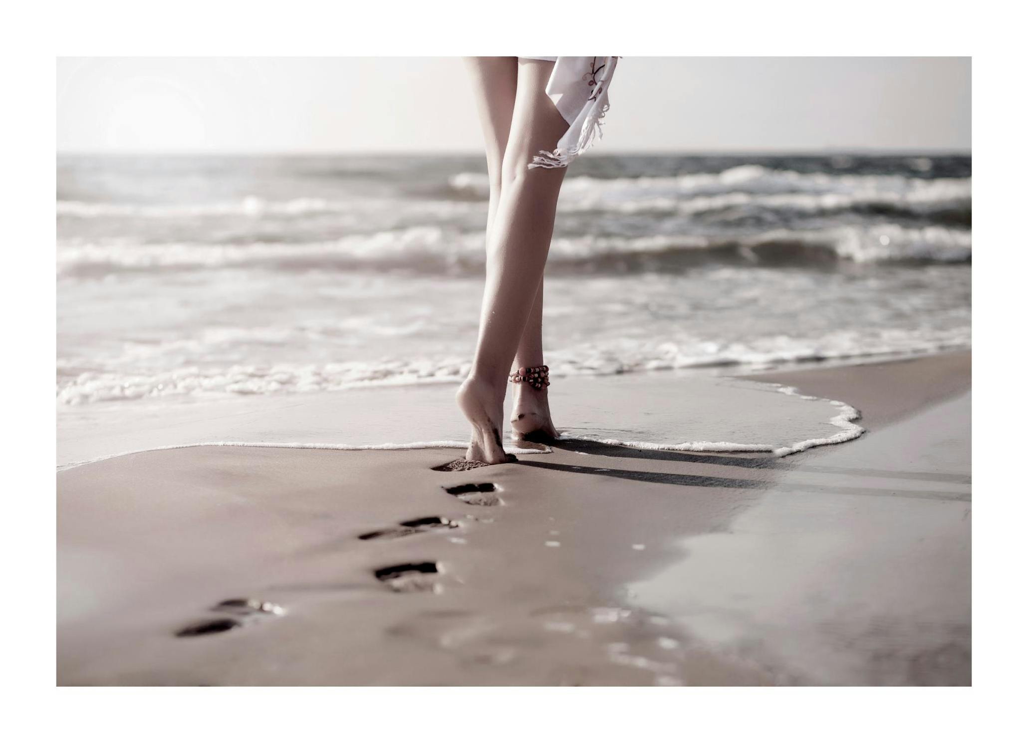 Walk on the Beach. Poster - Poster Store