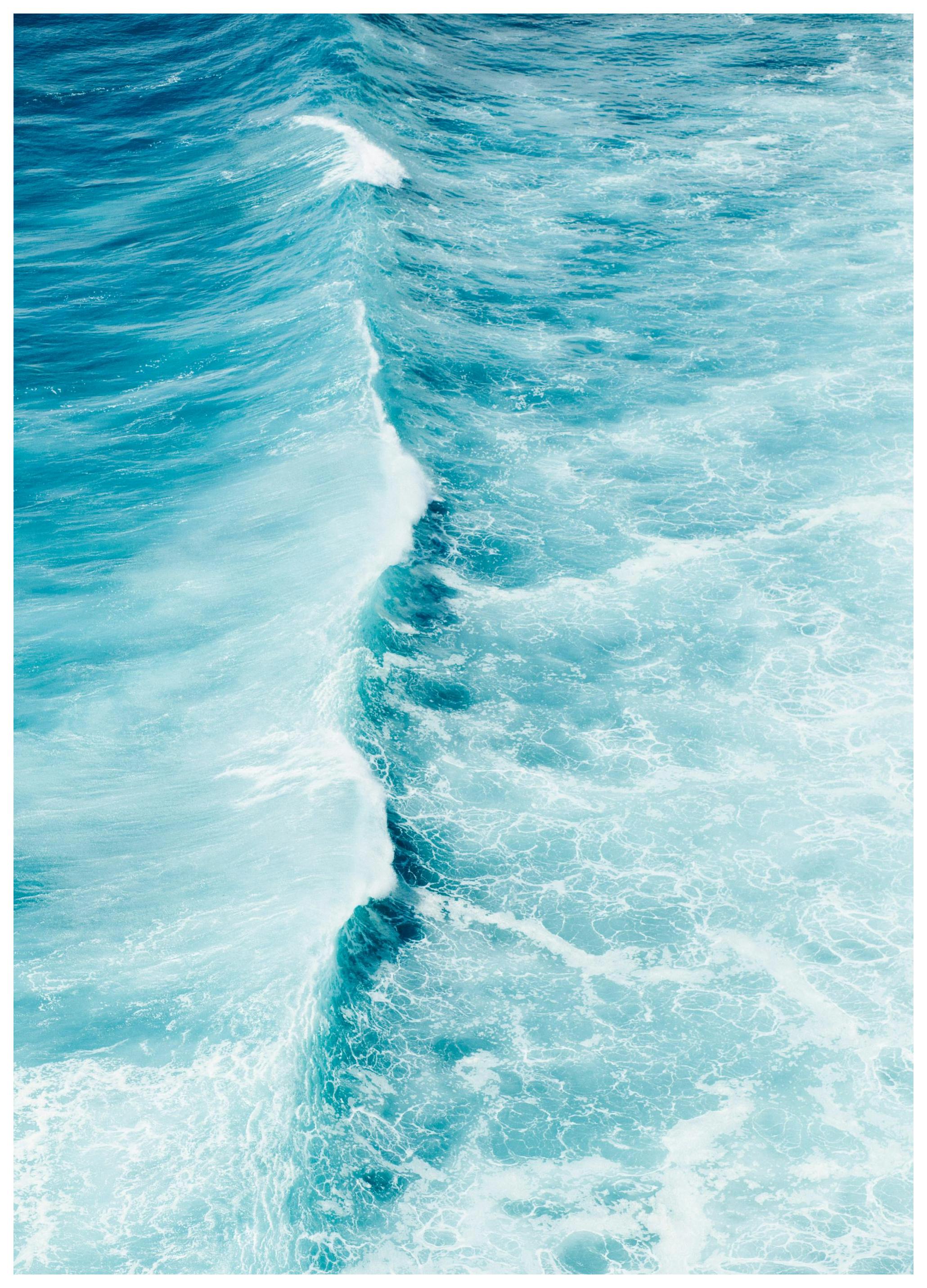 Blue wave Poster (50x70 cm) - Poster Store