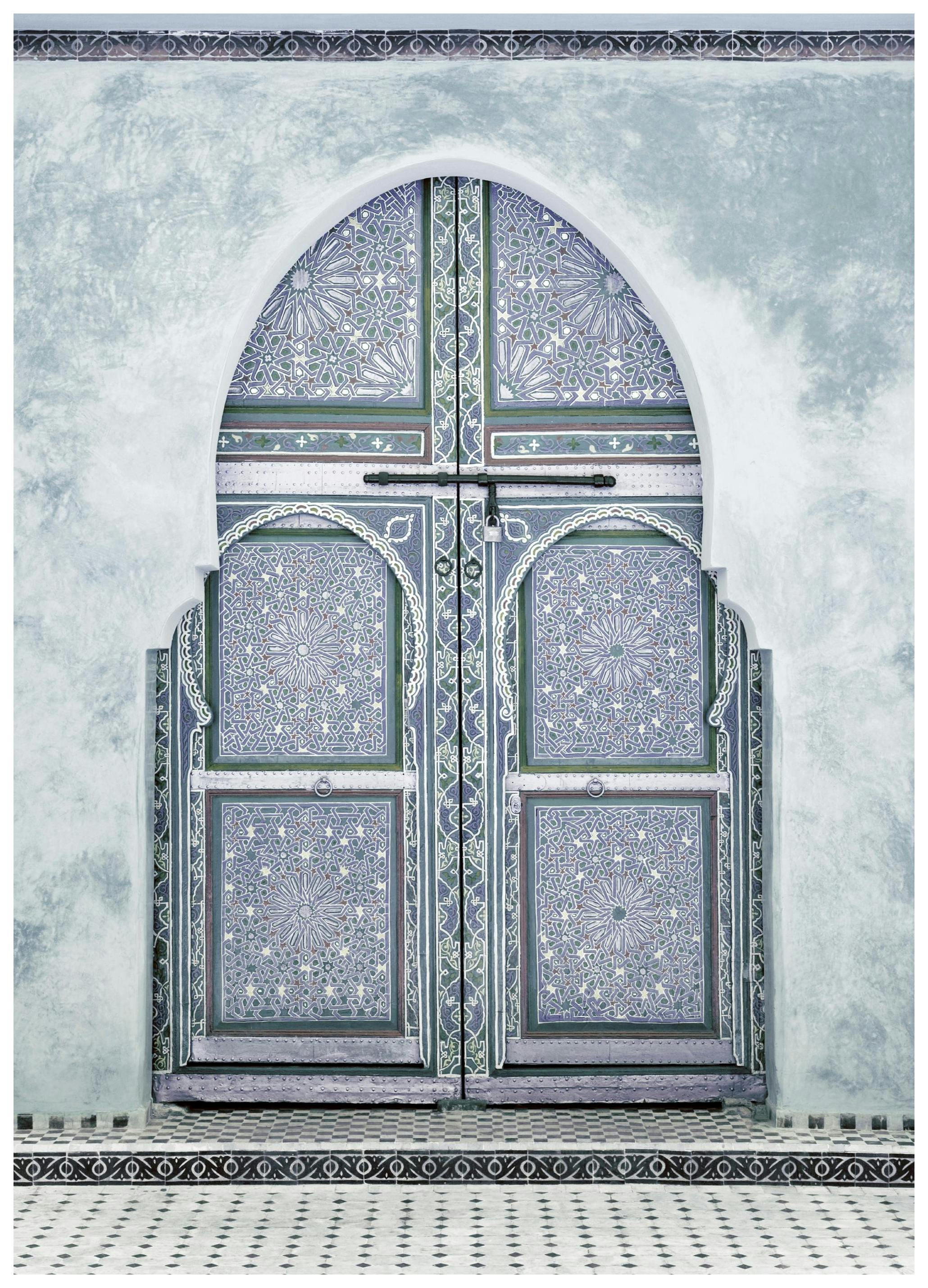 Blue Marrakech Poster (21x30 cm) - Poster Store