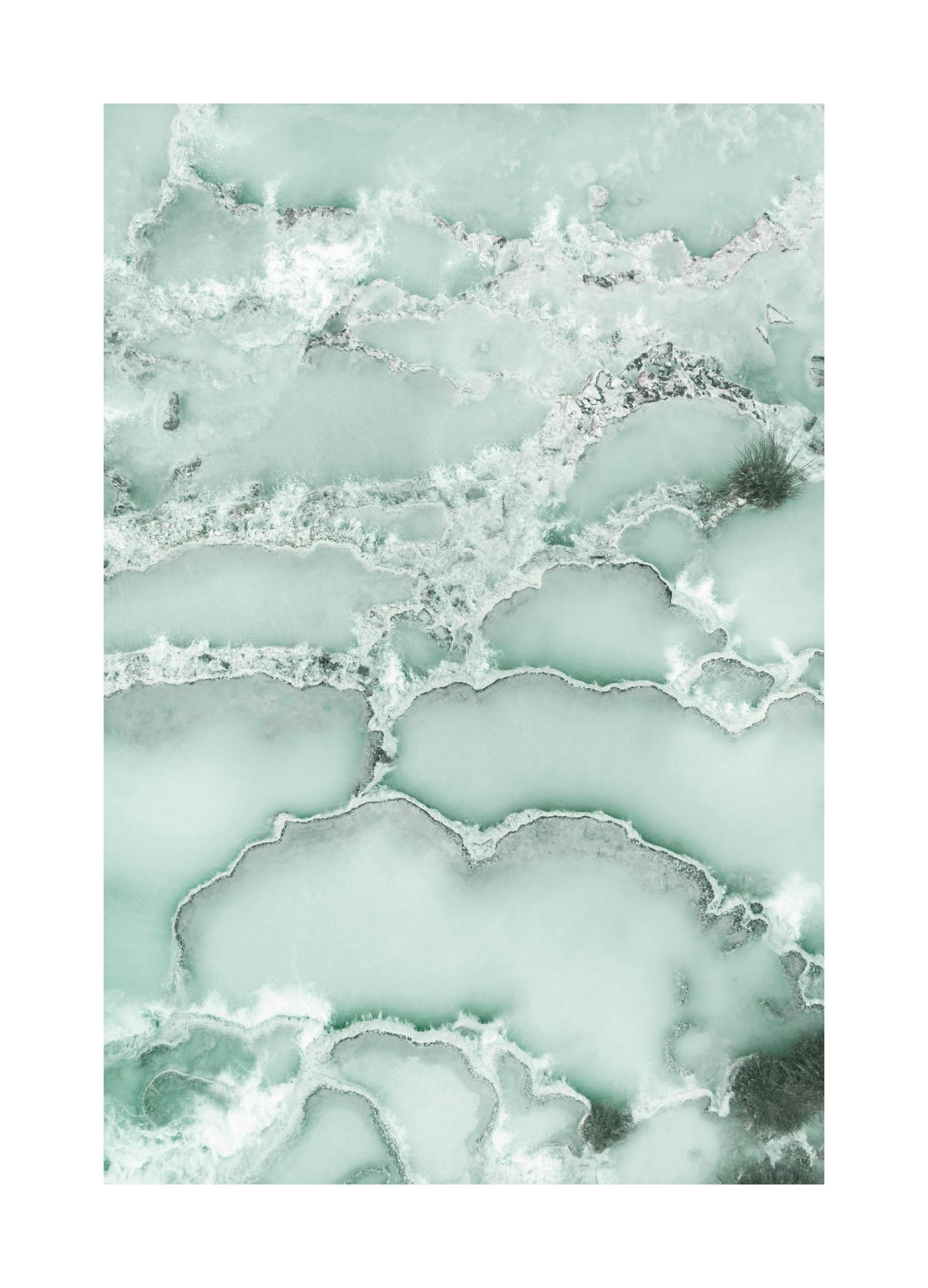 Meleg vizű forrás poszter (50x70 cm) - Poster Store