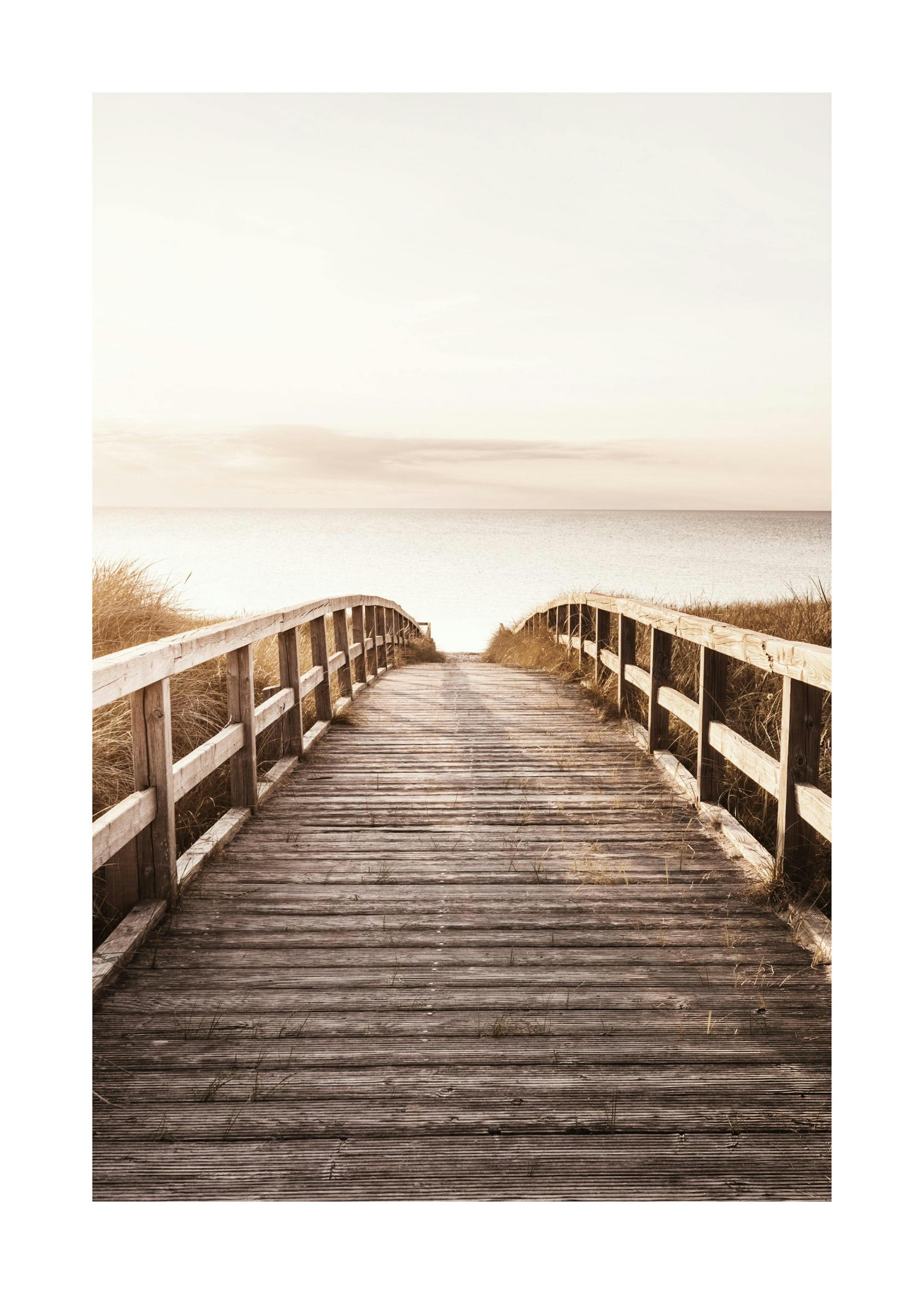 Path to the Beach Poster 0