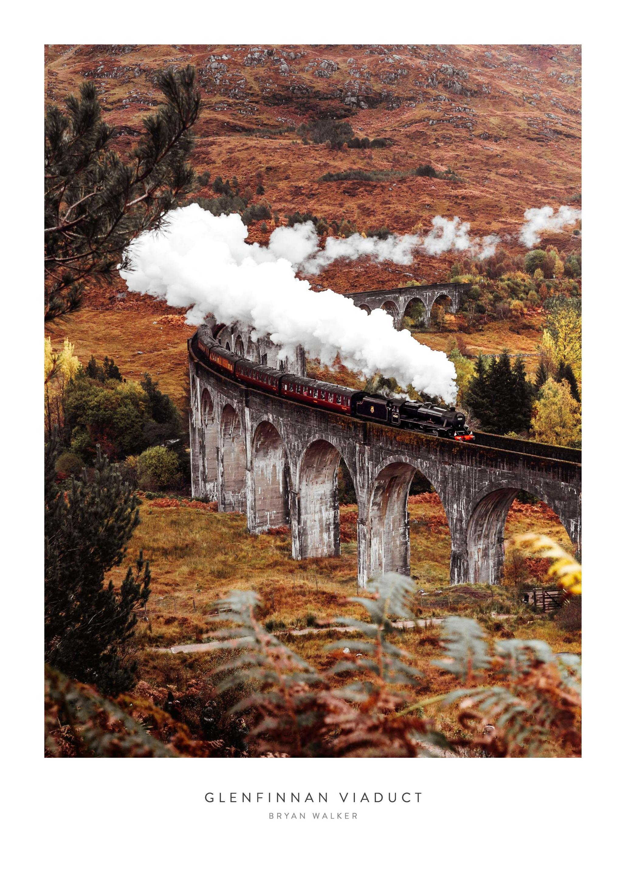 Plakat Wiadukt Glenfinnan (70x100 cm) - Poster Store