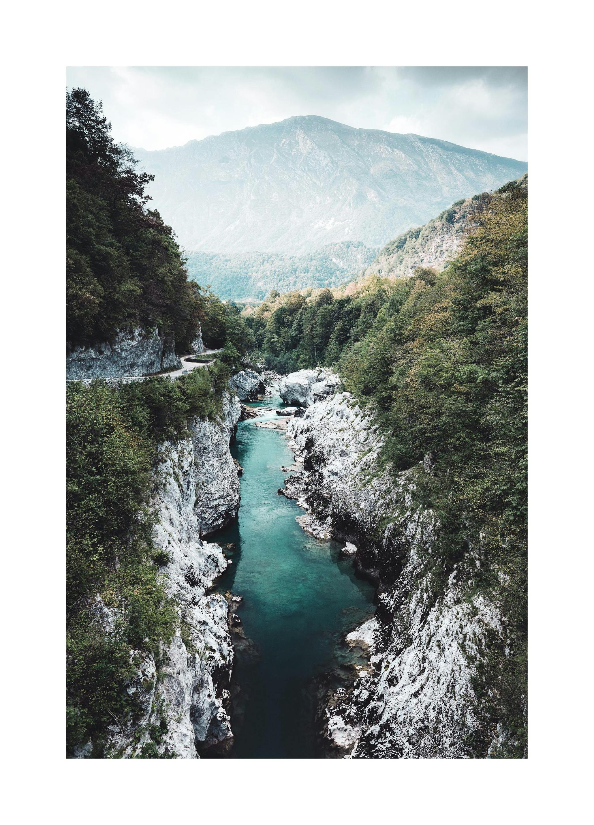 Emerald River Poster (30x40 cm) - Poster Store