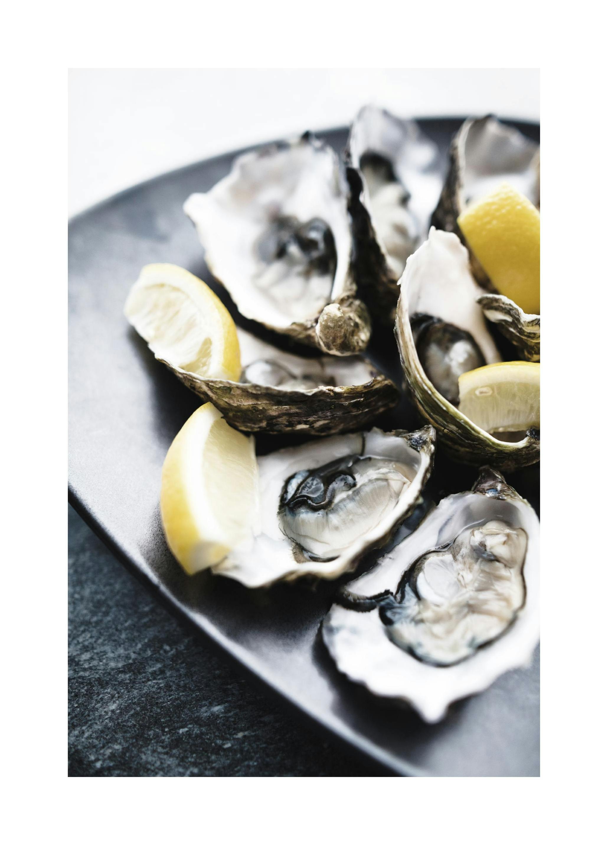 Bord Oesters Posters (21x30 cm) - Poster Store