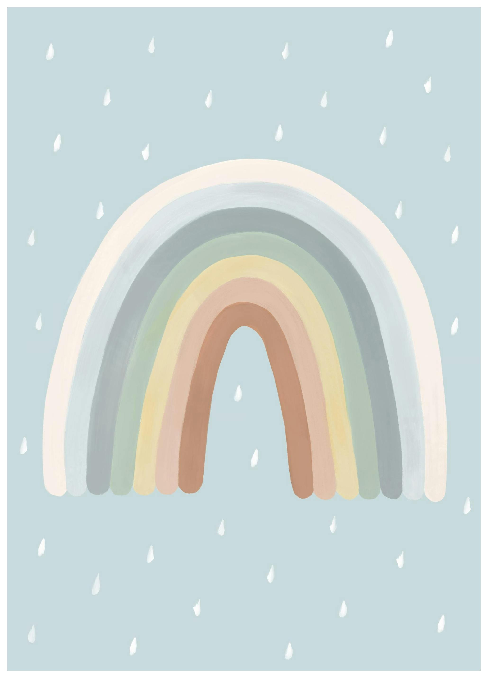 Prints Rainbow Poster (50x70 cm) - Poster Store