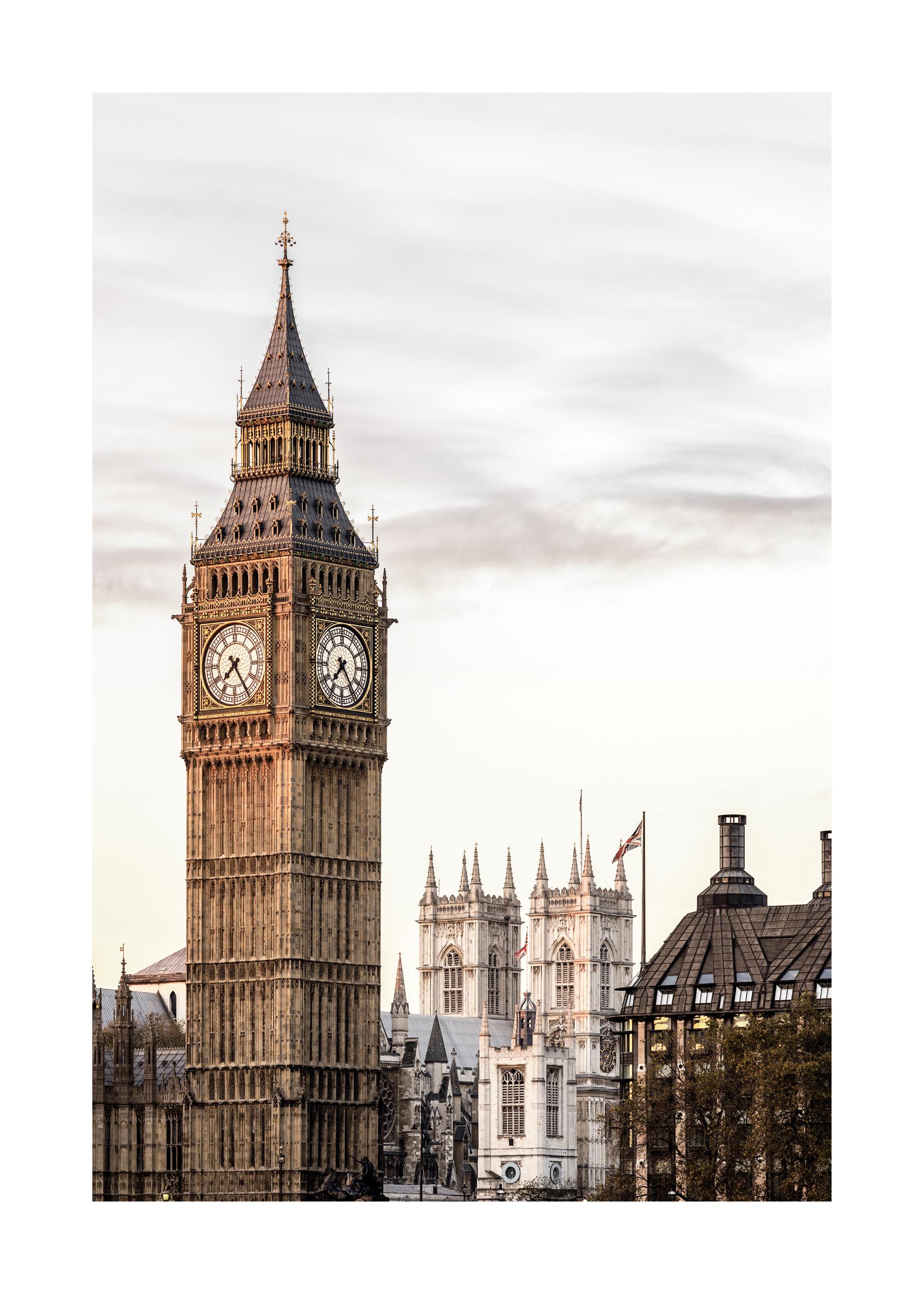 London Clock Tower Poster | Poster Store US