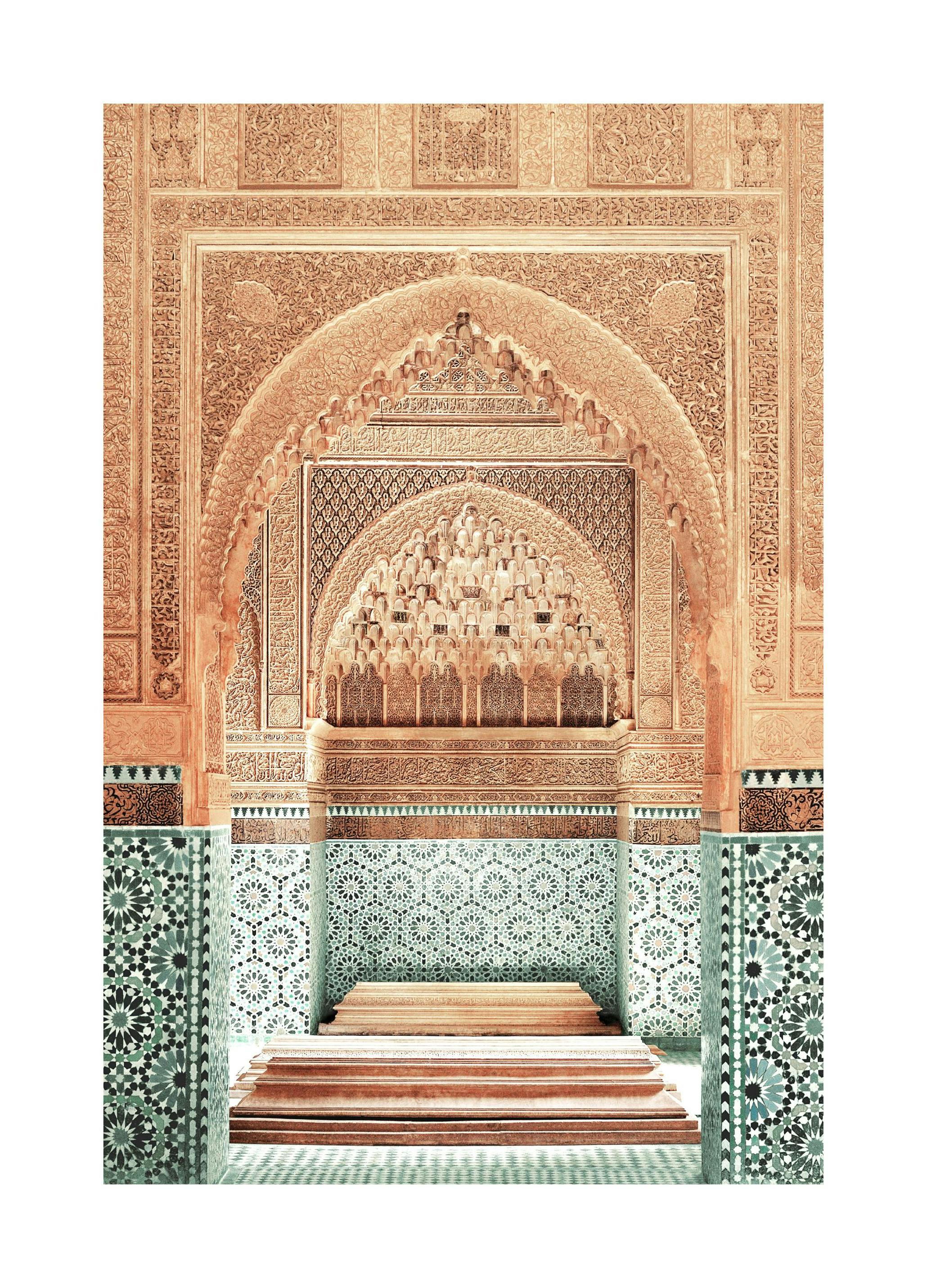 Tempio Di Marrakech (21x30 cm) - Poster Store