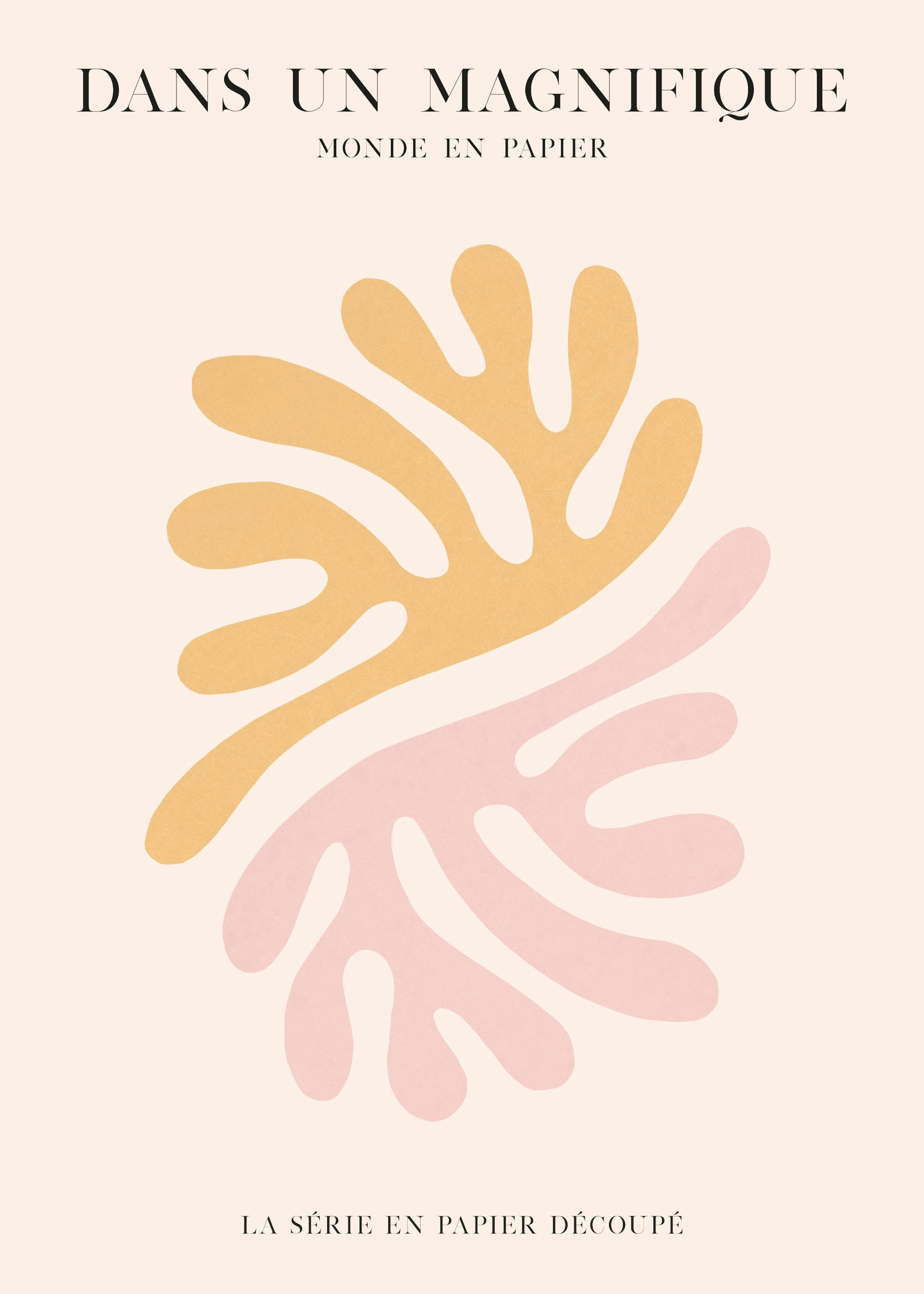 لوحة صورة سلسلة Papercut No2 0