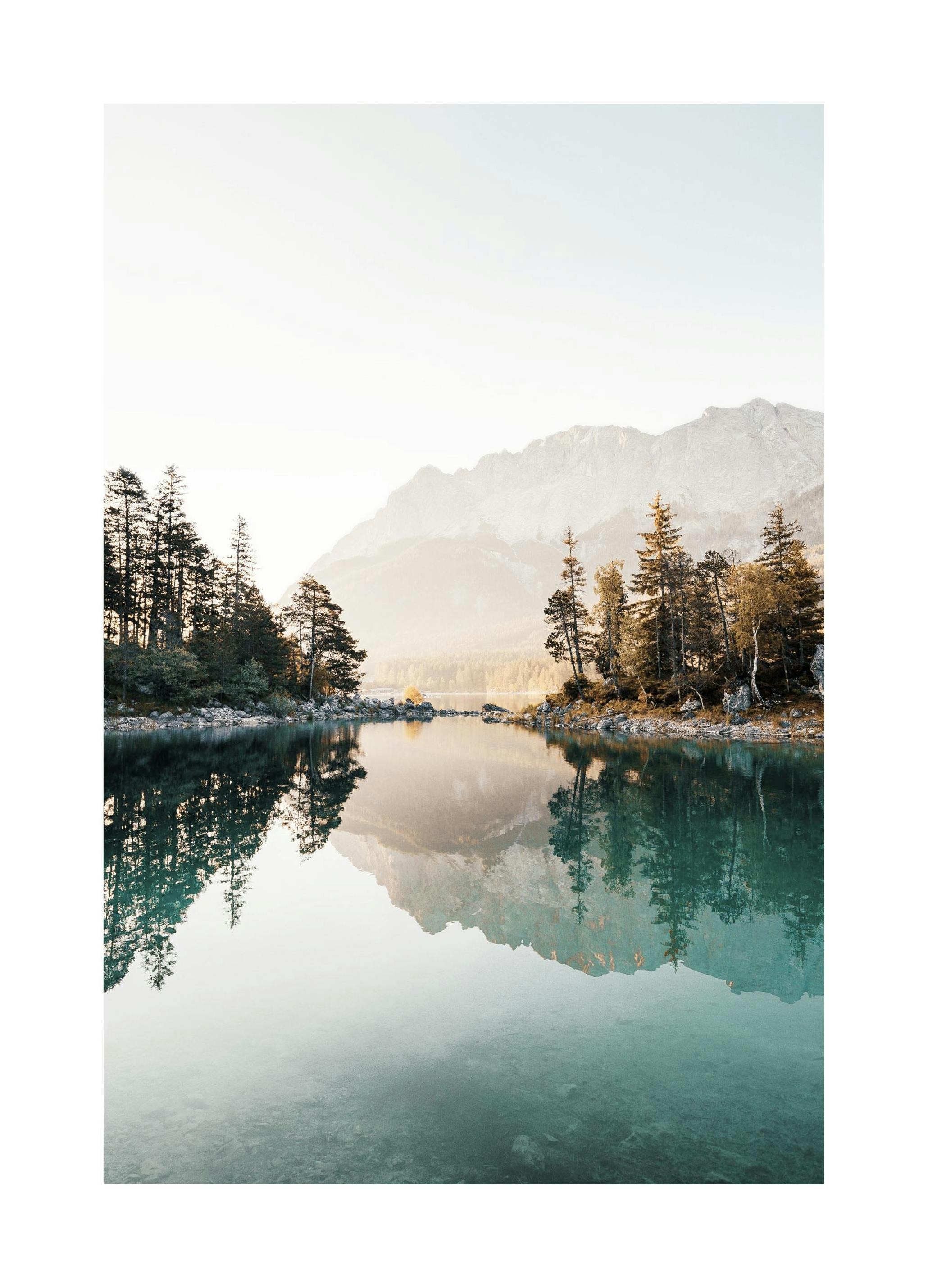 Clear Lake Poster (70x100 cm) - Poster Store