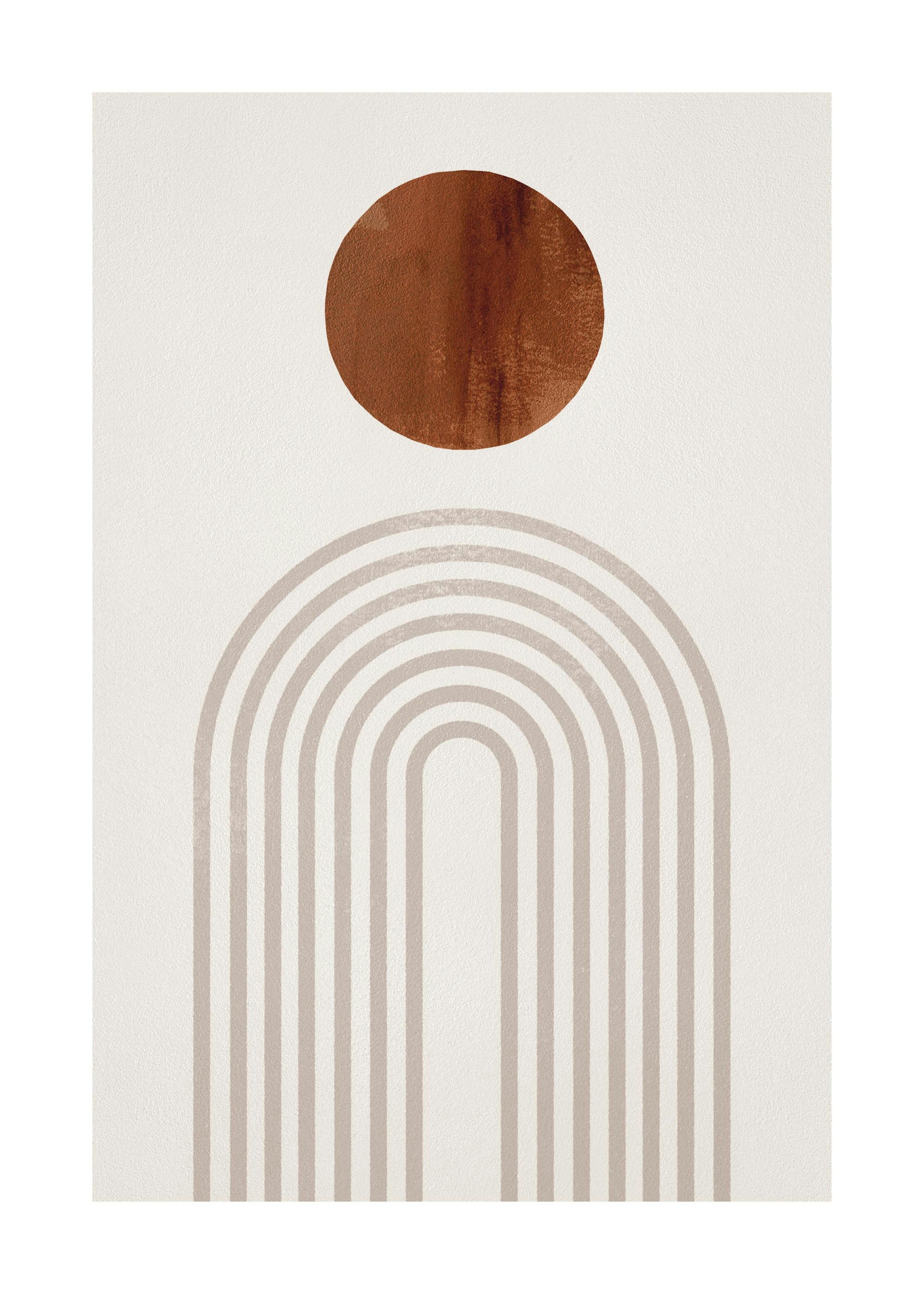 Graphic Shapes No1 Poster 0