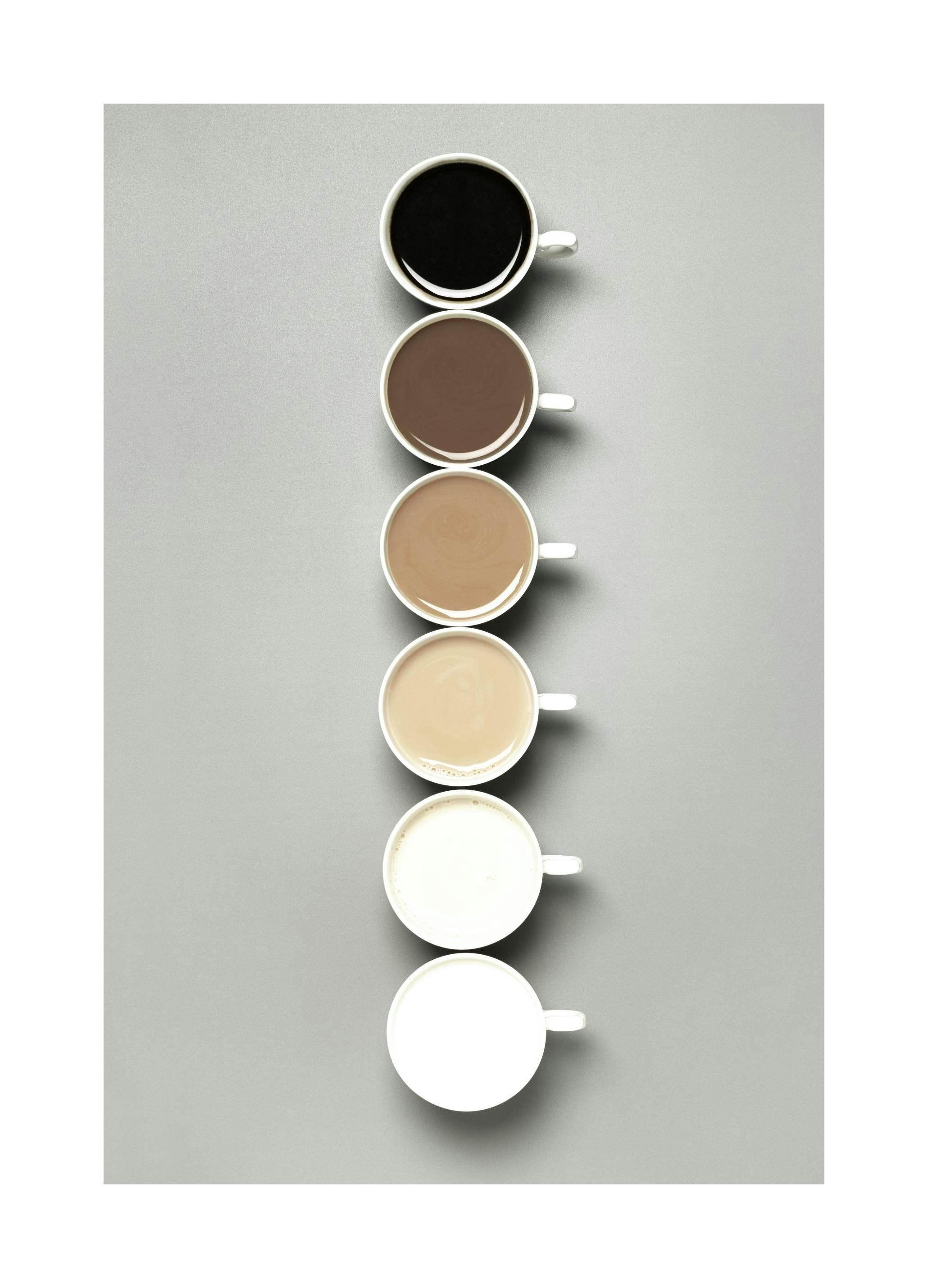 Koffie tinten poster (21x30 cm) - Poster Store