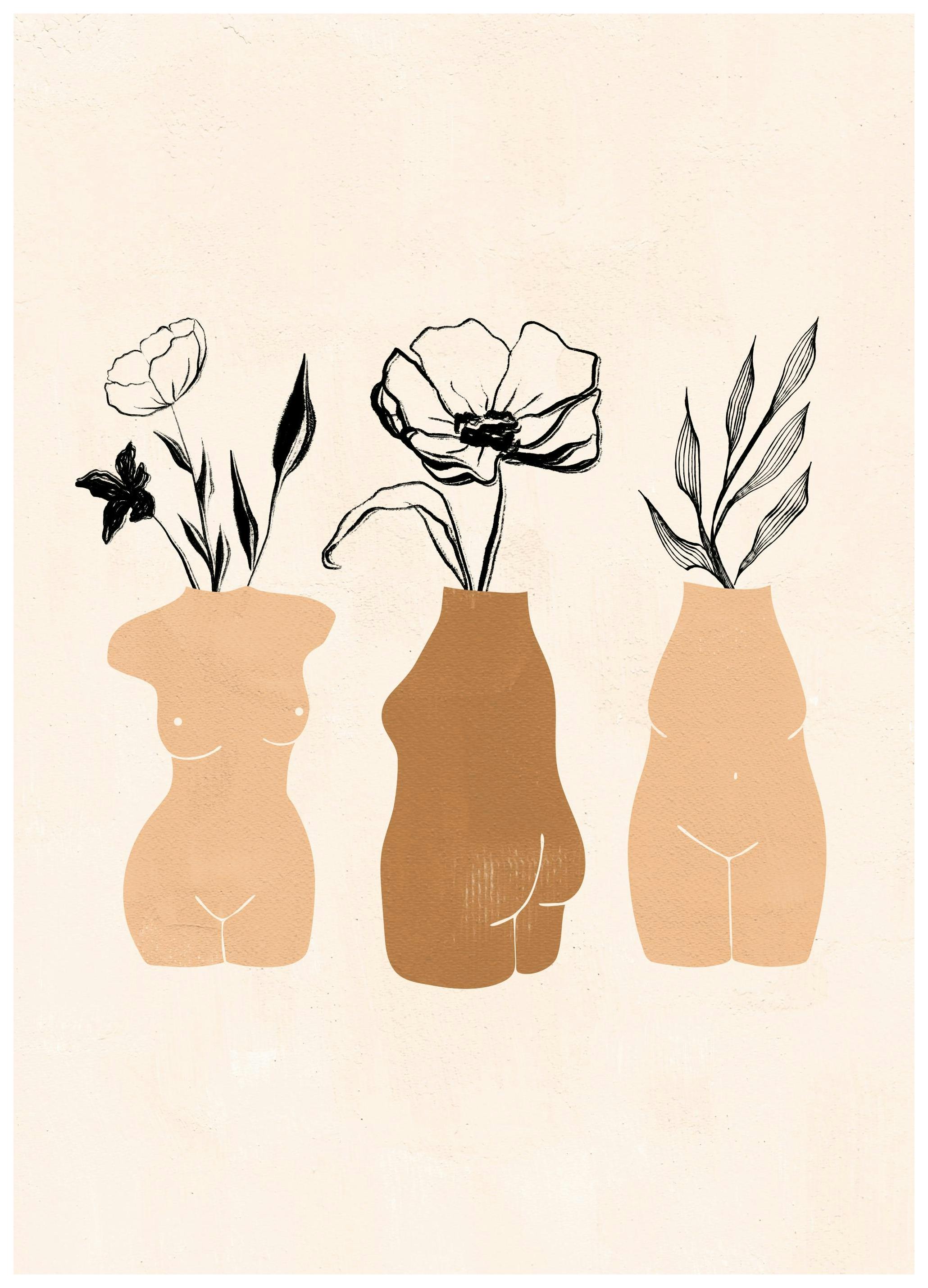 Body Vase Poster (50x70 cm) - Poster Store