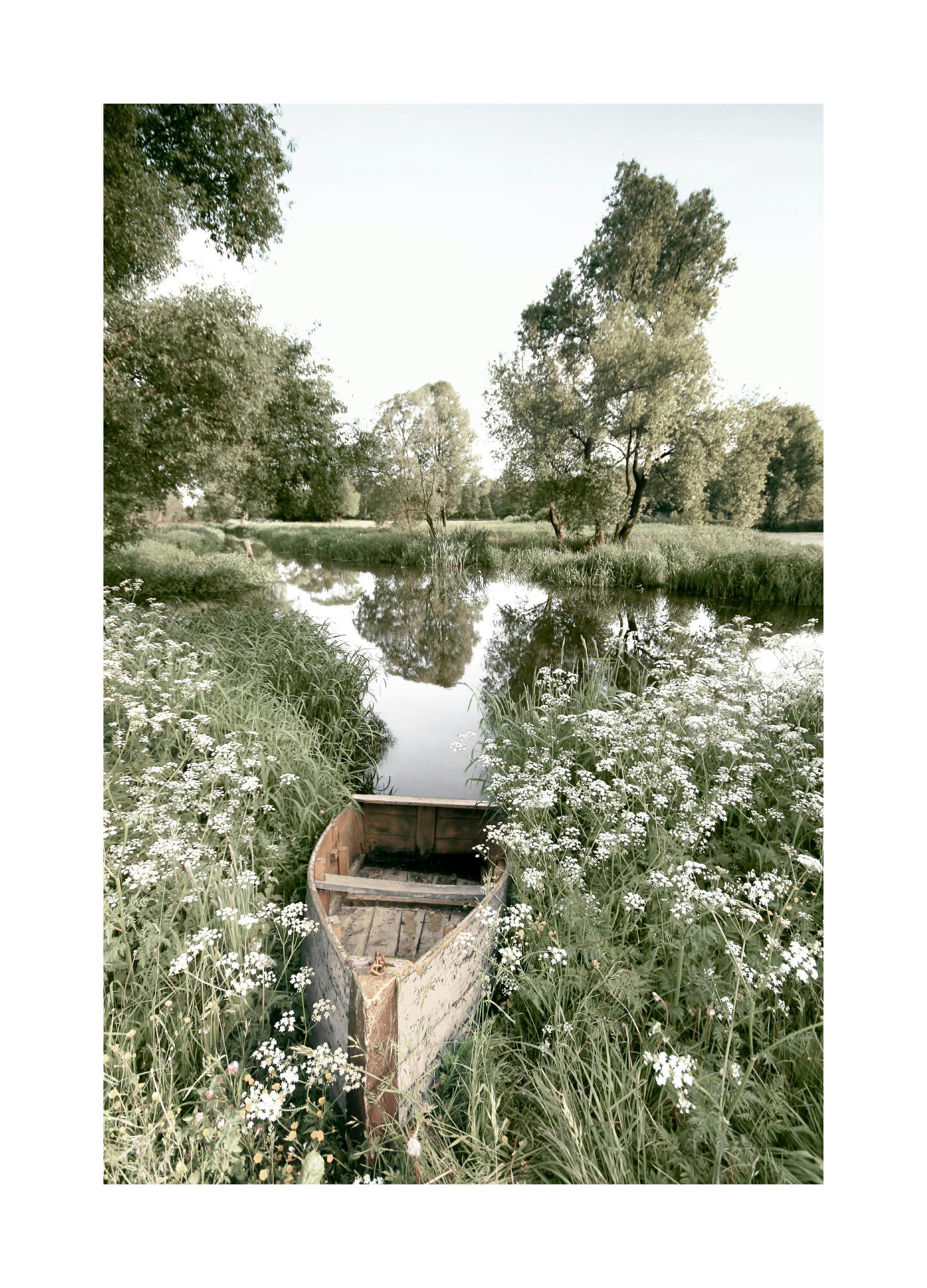Zomer boot poster (70x100 cm) - Poster Store