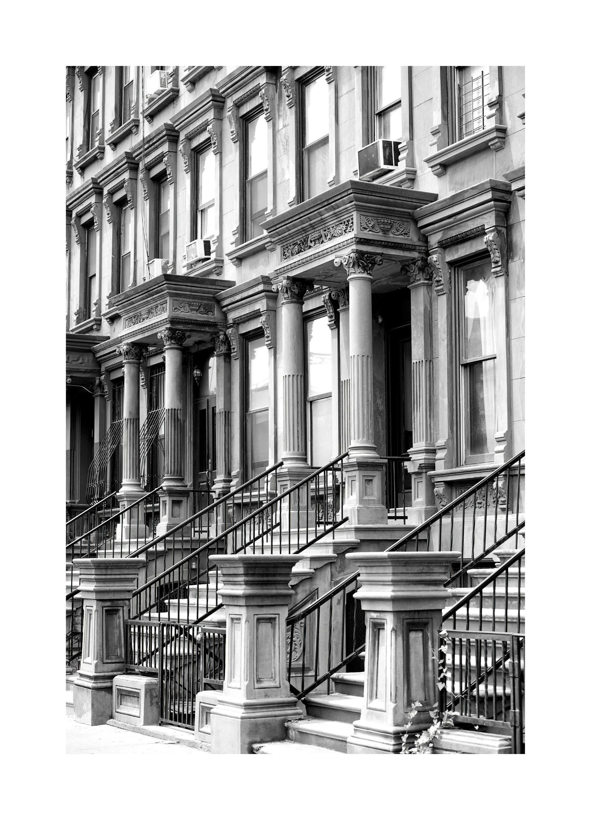 Manhattan Facade Poster (21x30 cm) - Poster Store