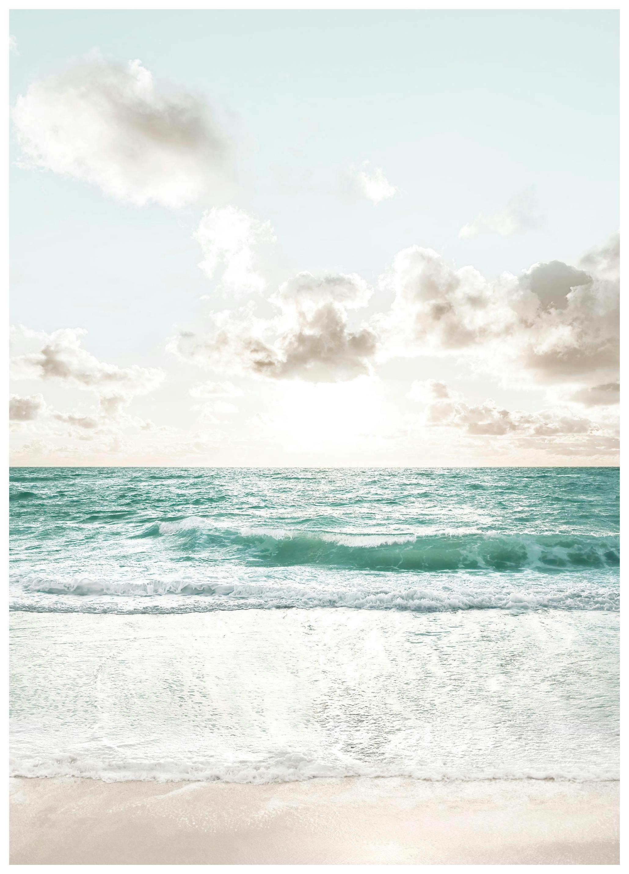 Spiaggia Turchese Poster (21x30 cm) - Poster Store