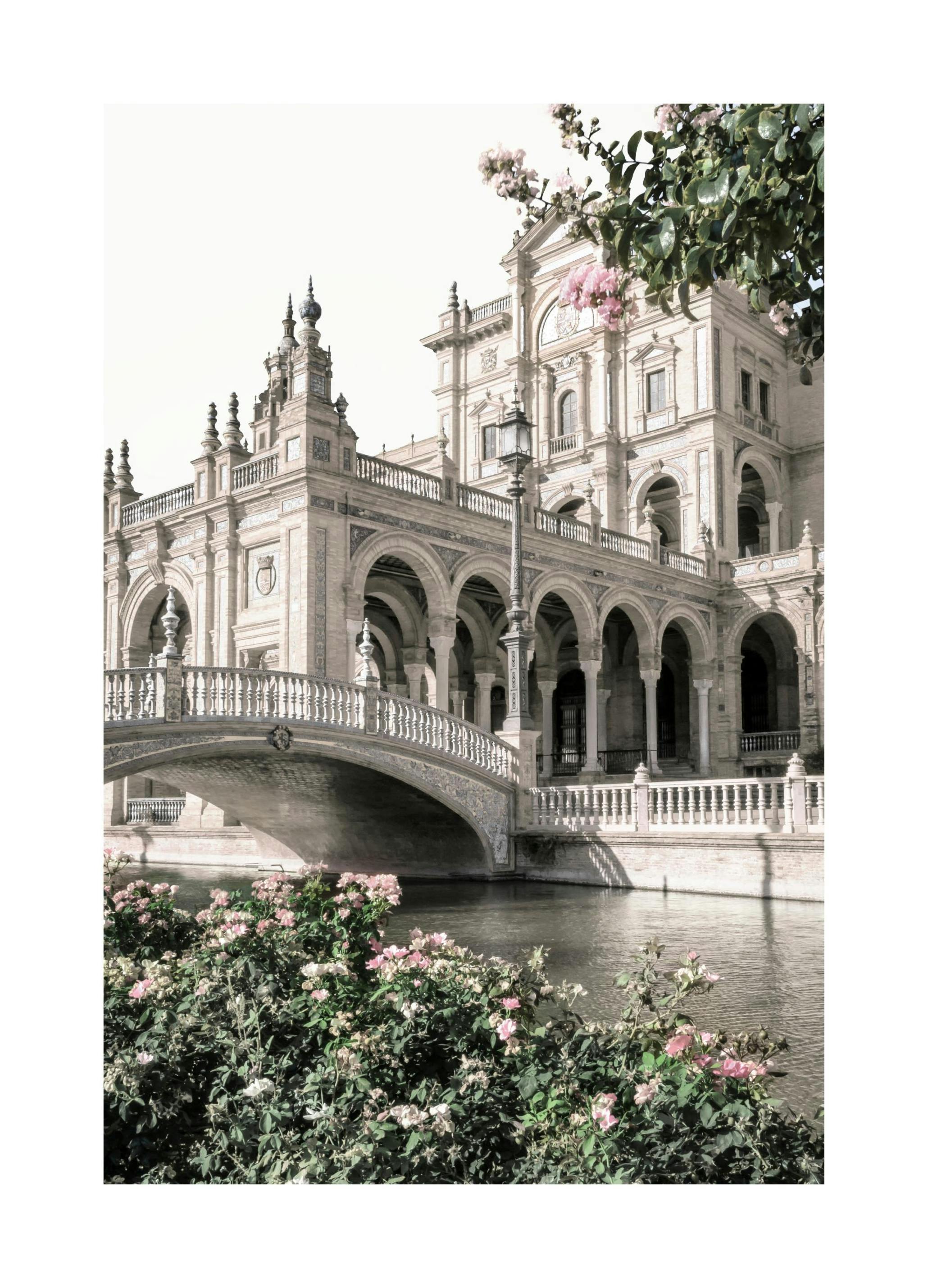 Renaissance kasteel Poster (30x40 cm) - Poster Store