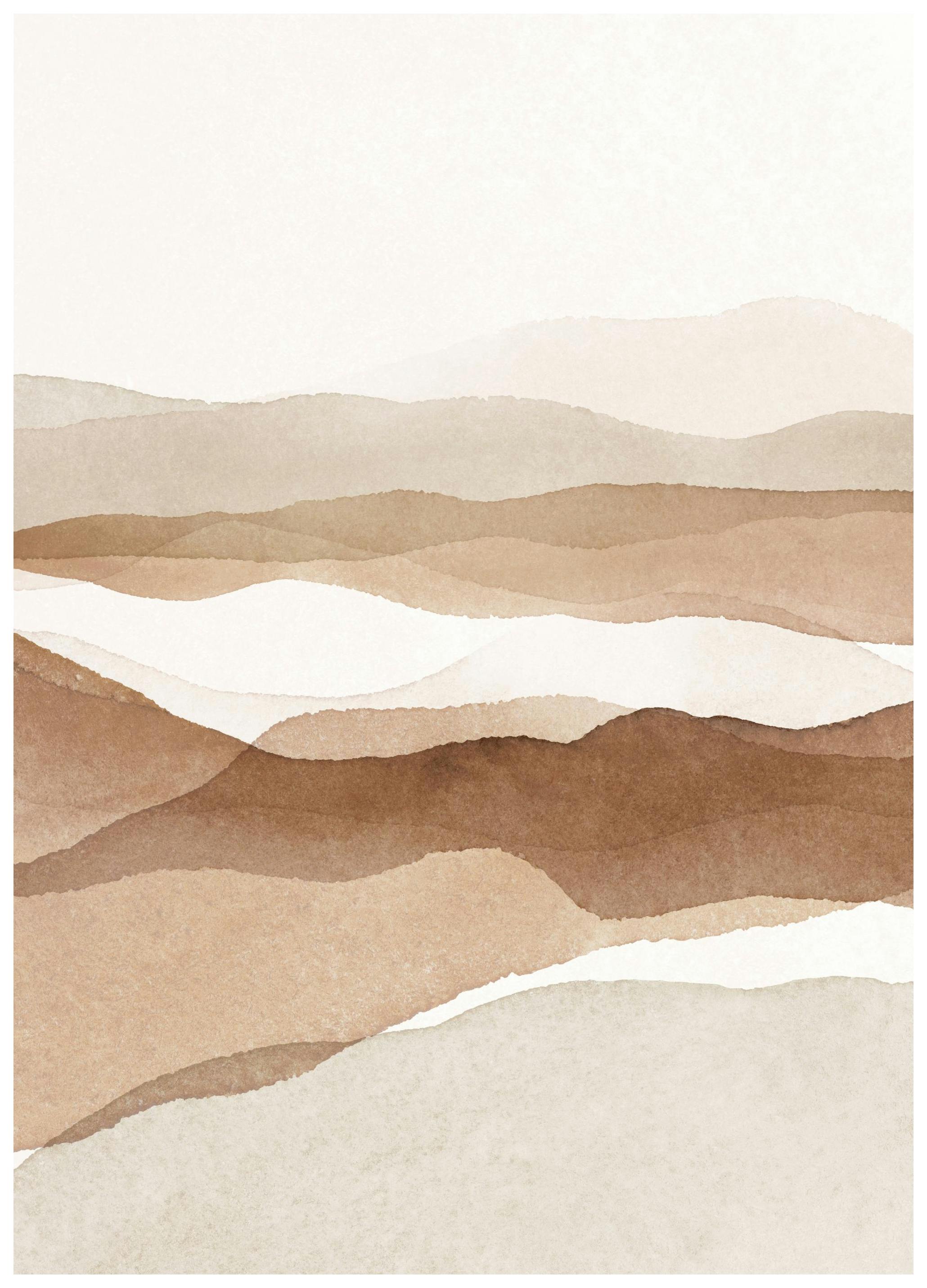 Heuvels van Zand Poster (50x70 cm) - Poster Store