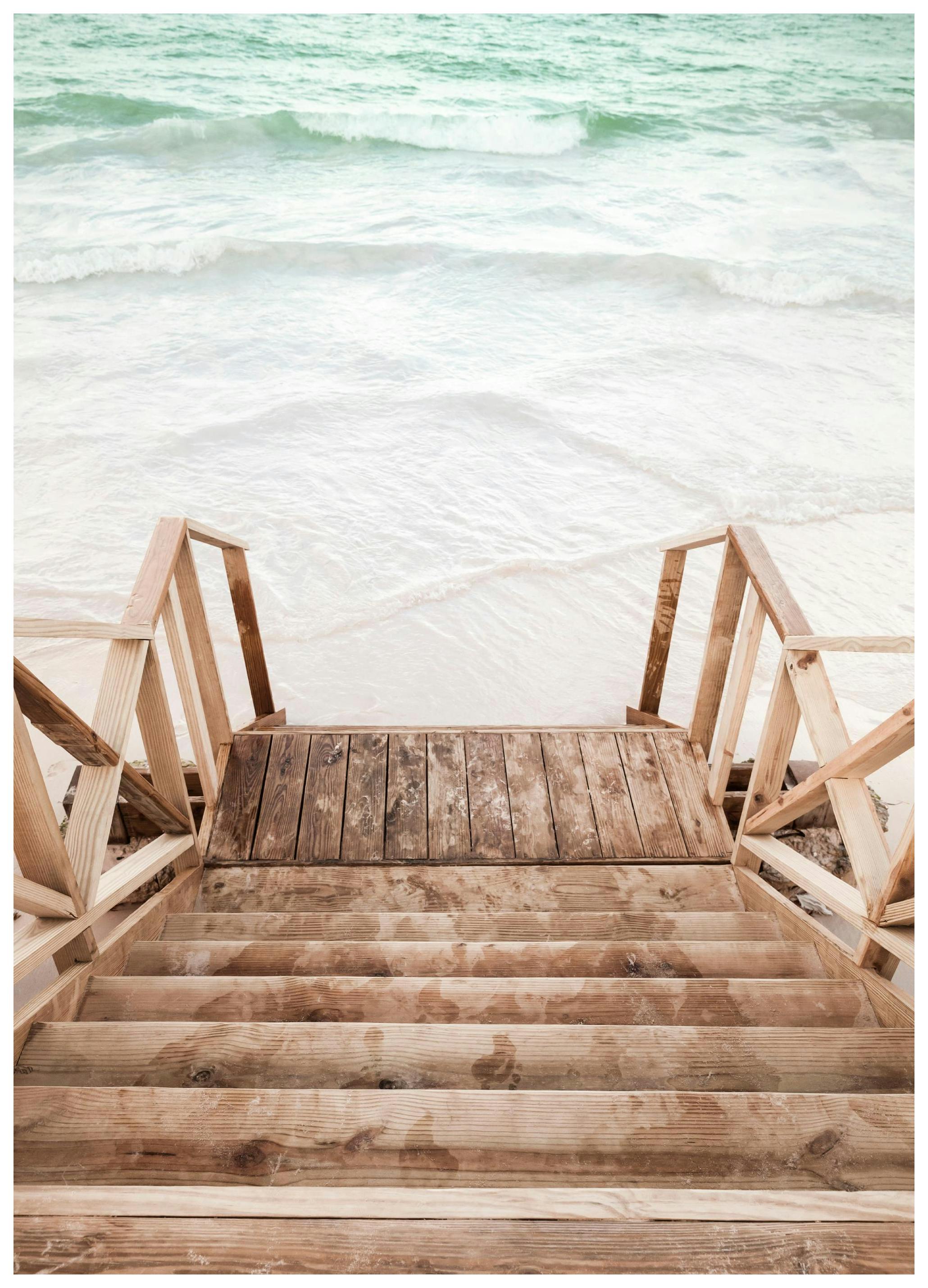 Plakat Schody Do Oceanu (50x70 cm) - Poster Store