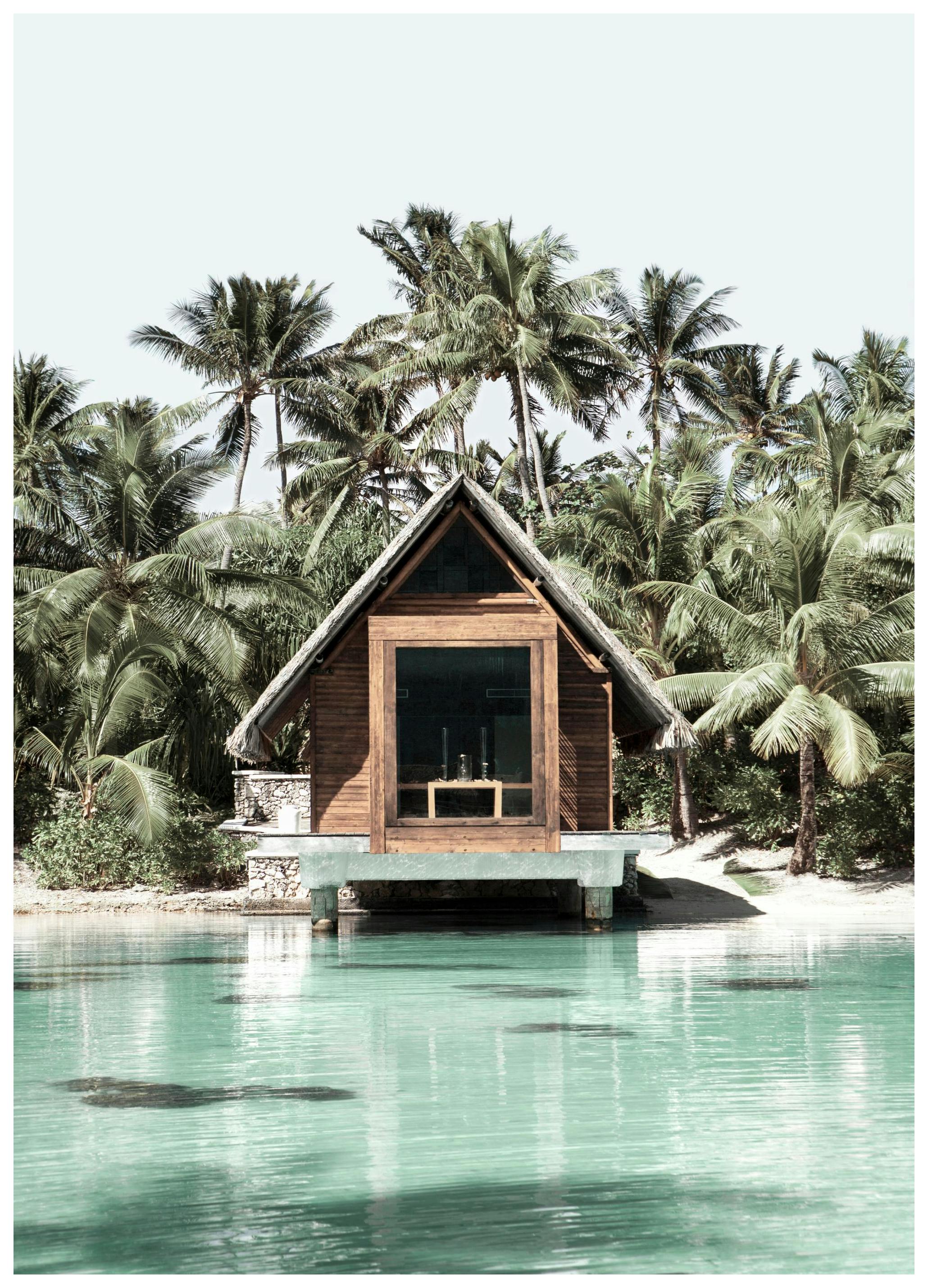 Eiland Getaway Poster (30x40 cm) - Poster Store