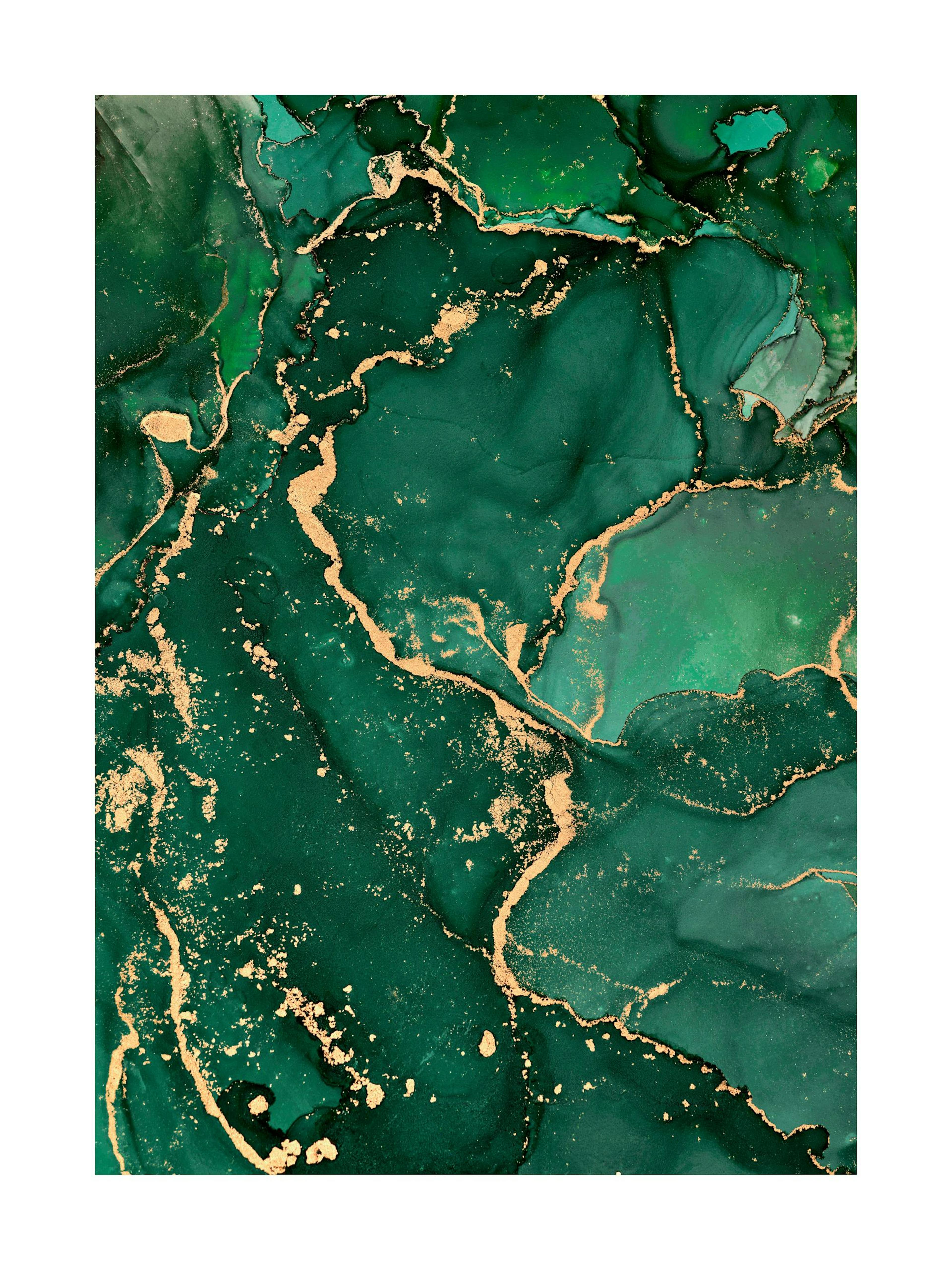 Green Marble No1 Poster 0
