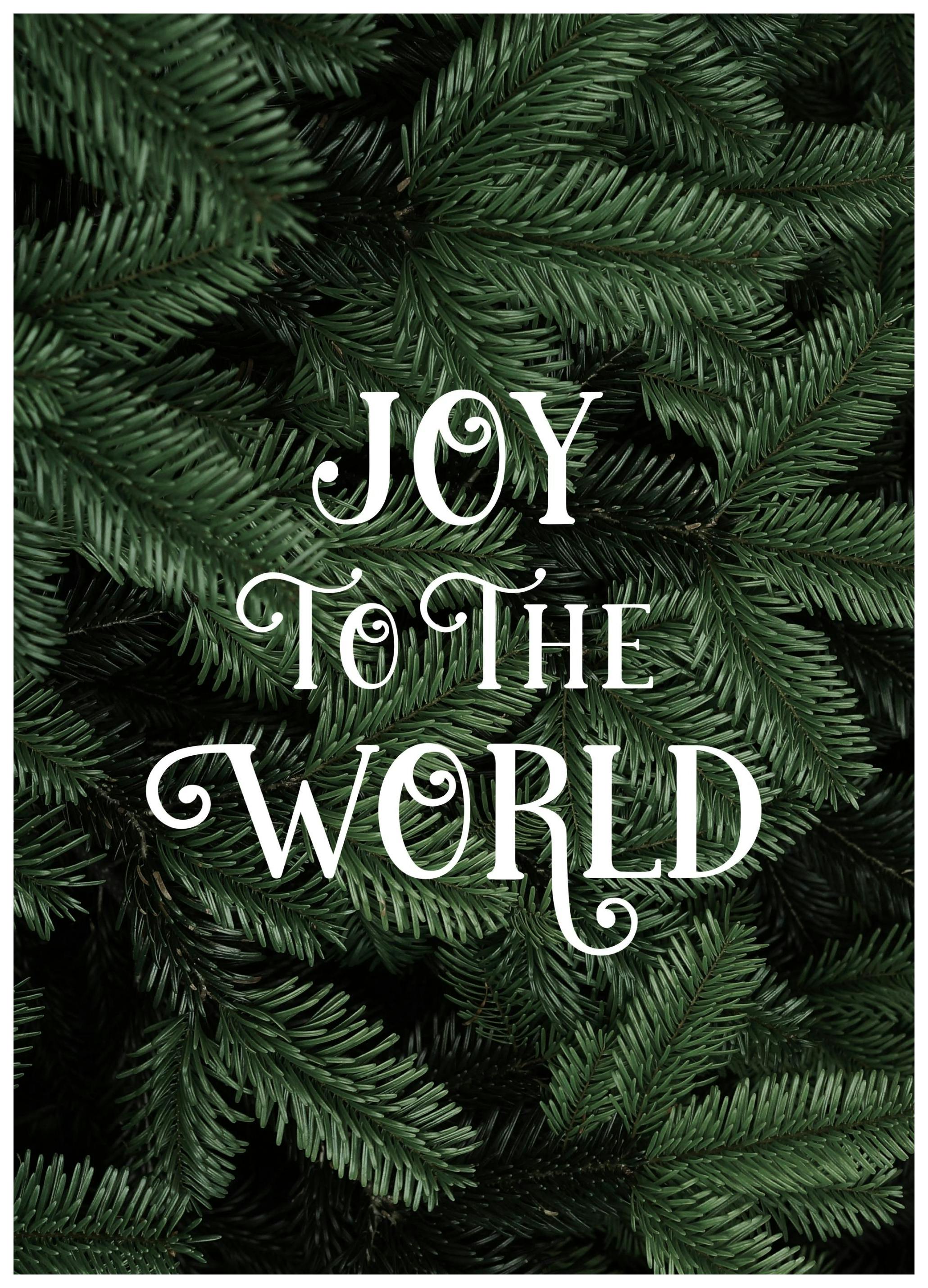 Prints Joy to the World Poster (21x30 cm) - Poster Store