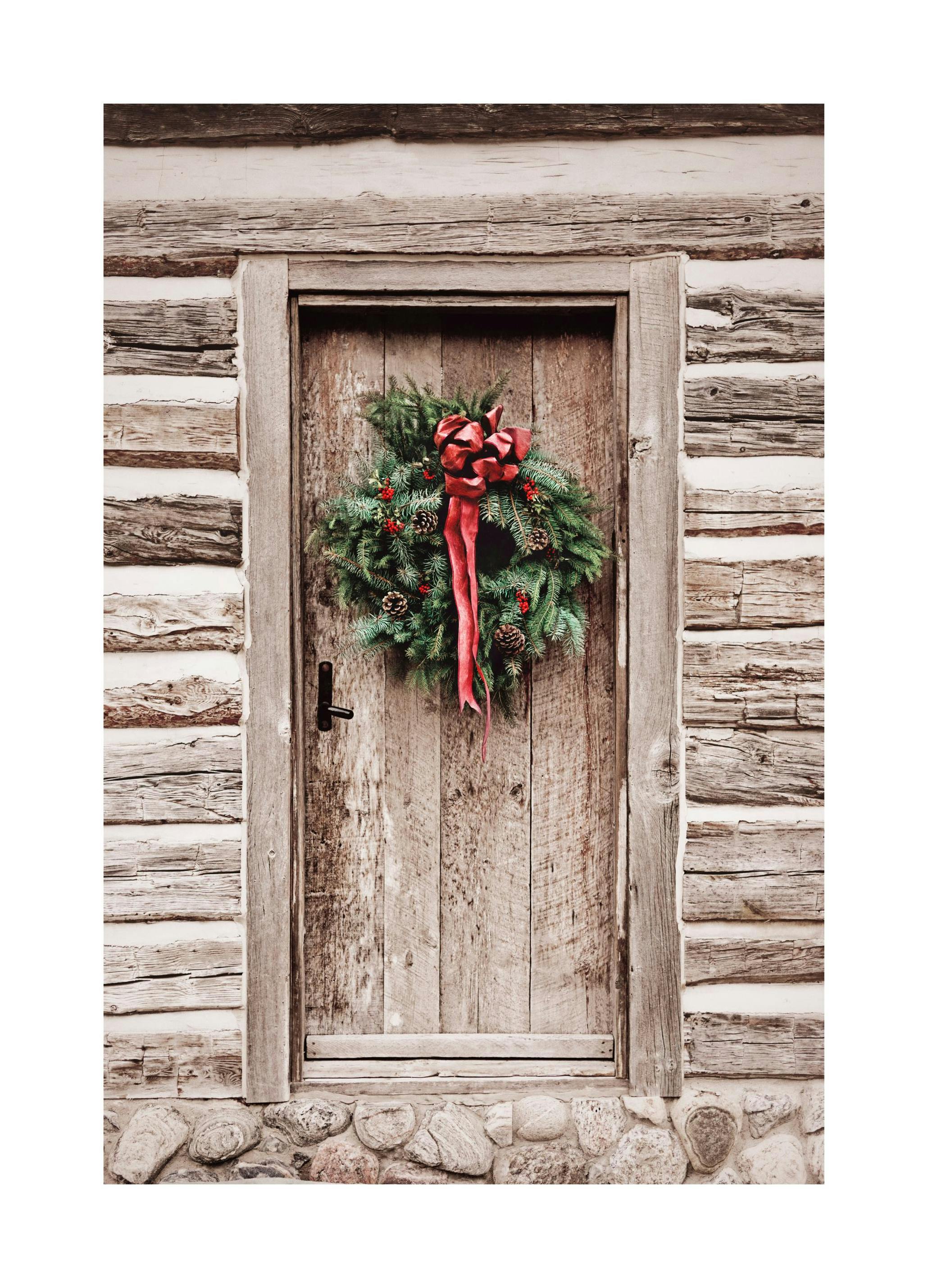 Julekrans Poster (21x30 cm) - Poster Store