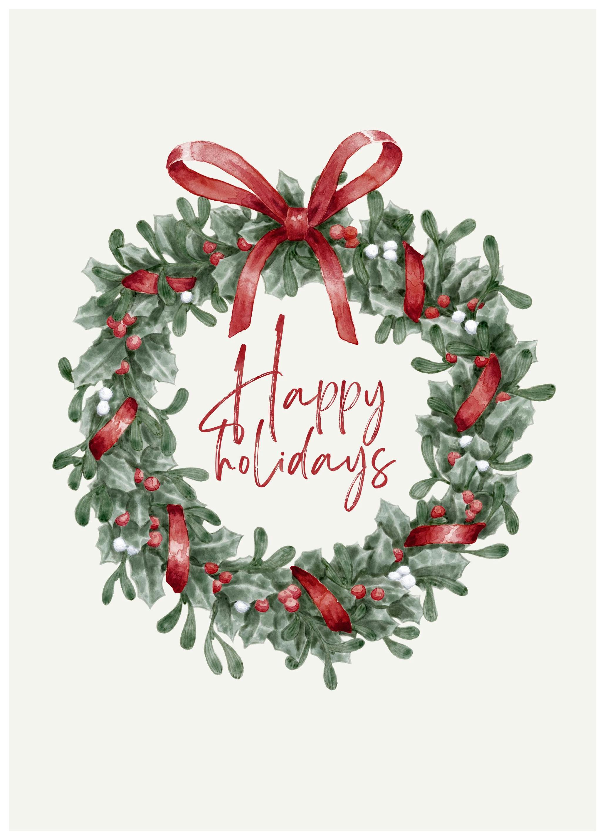 Happy Holidays Poster (21x30 cm) - Poster Store