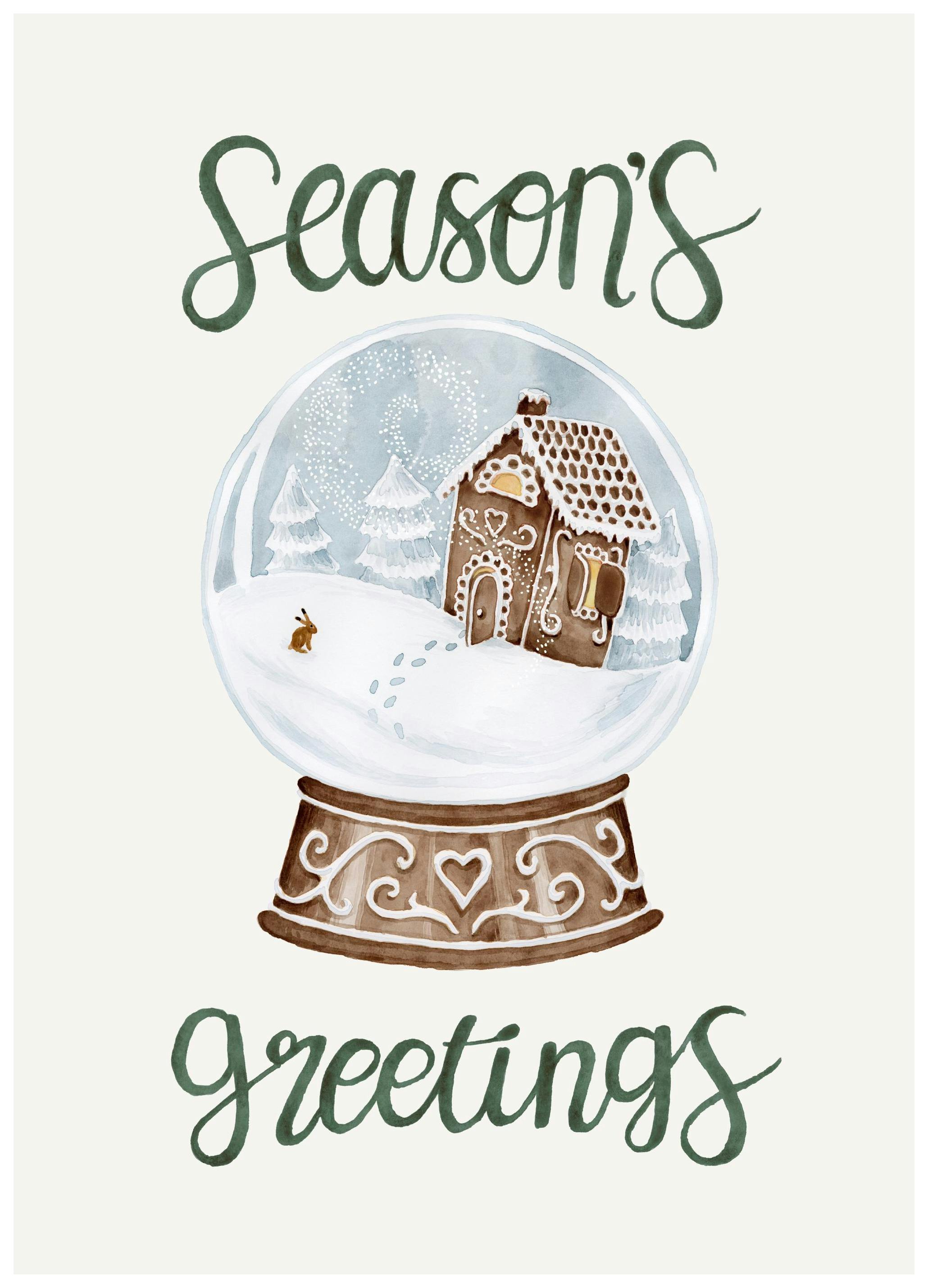 Sneeuwbol Poster (13x18 cm) - Poster Store