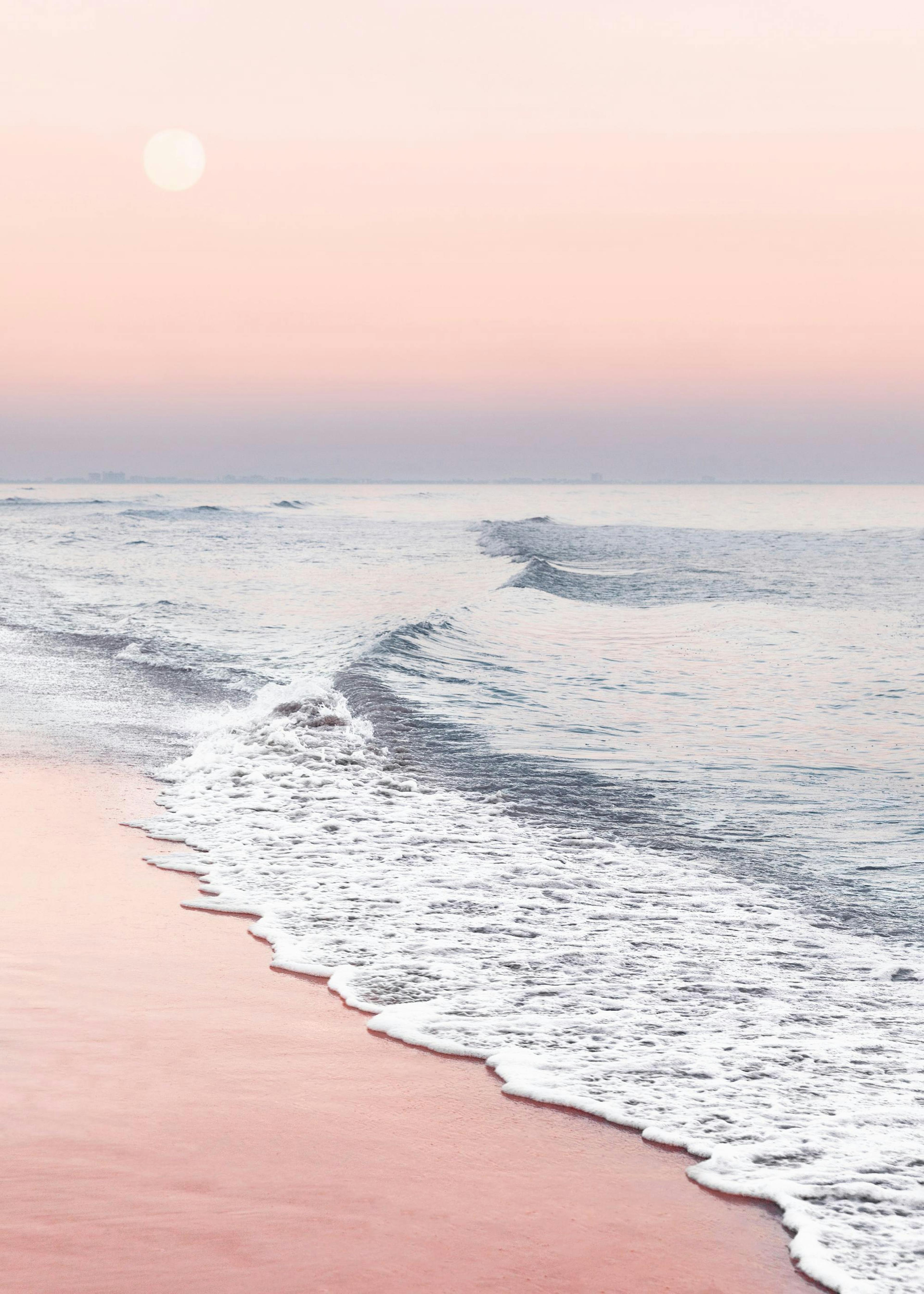 Pink Shoreline Poster 0
