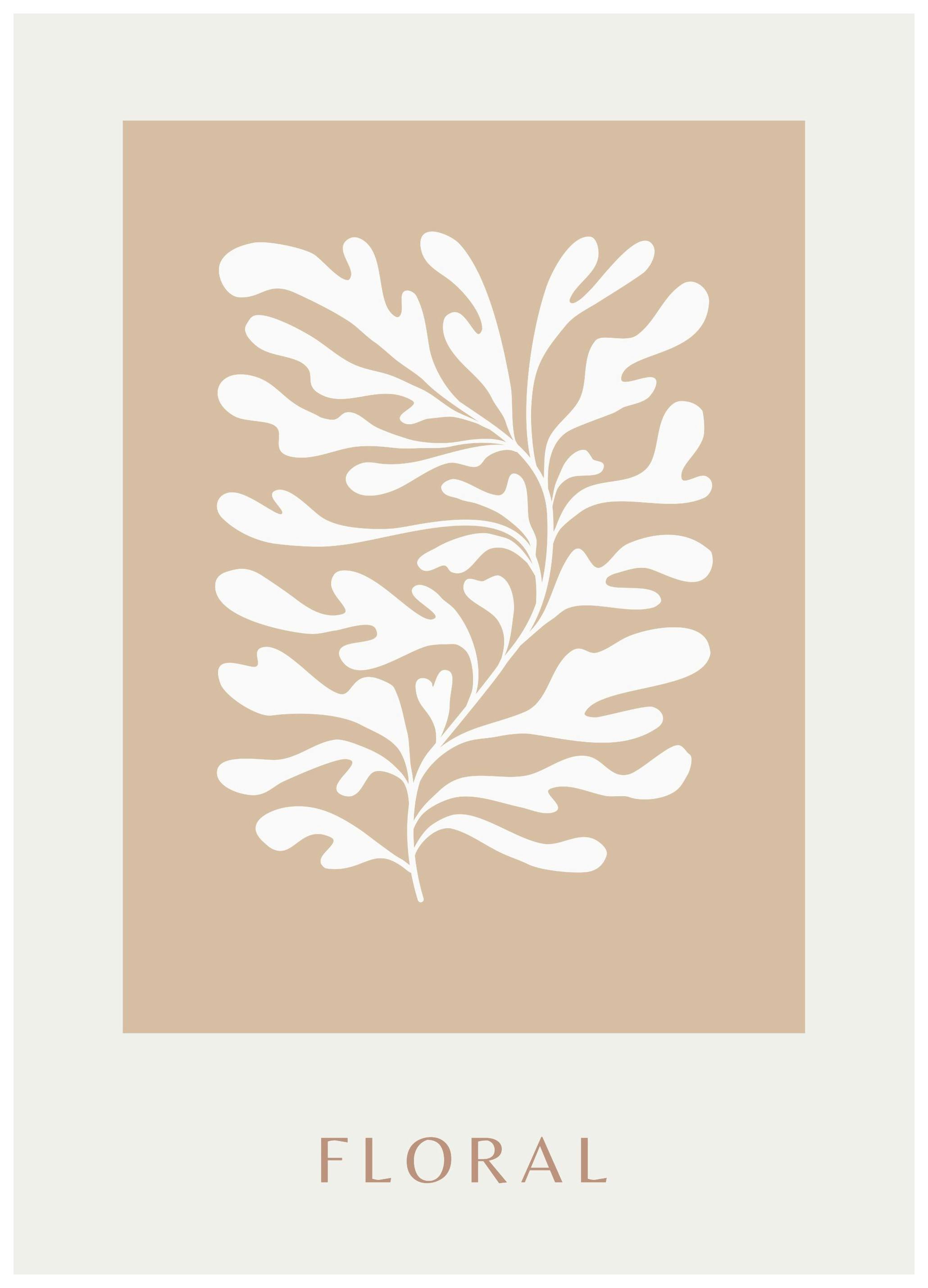 Floral Nr1 Poster (30x40 cm) - Poster Store